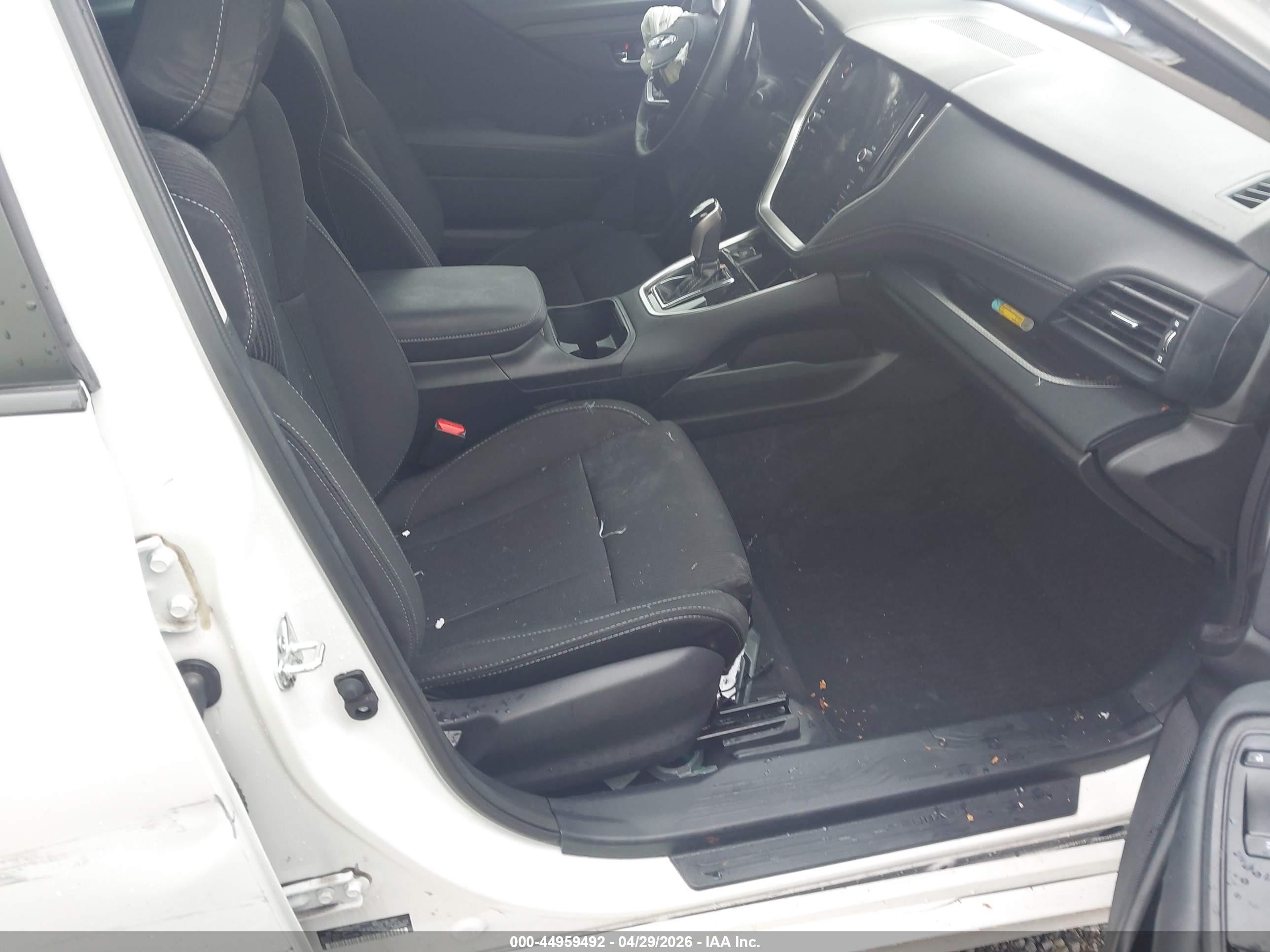 2025 Subaru Legacy Premium White vin: 4S3BWAC68S3021287