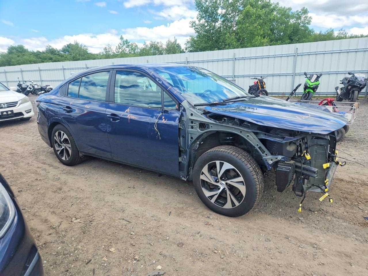 2025 Subaru Legacy Premium Blue vin: 4S3BWAD64S3024752