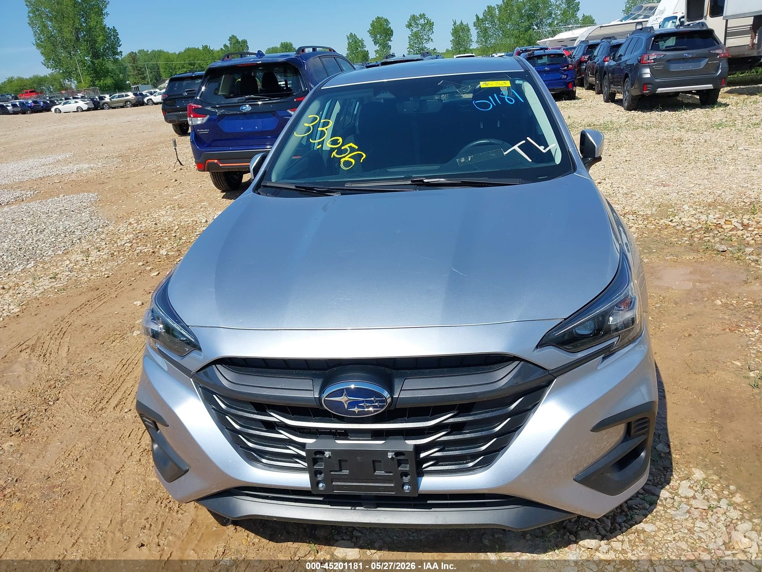 2024 Subaru Legacy Premium Gray vin: 4S3BWAD66R3007669