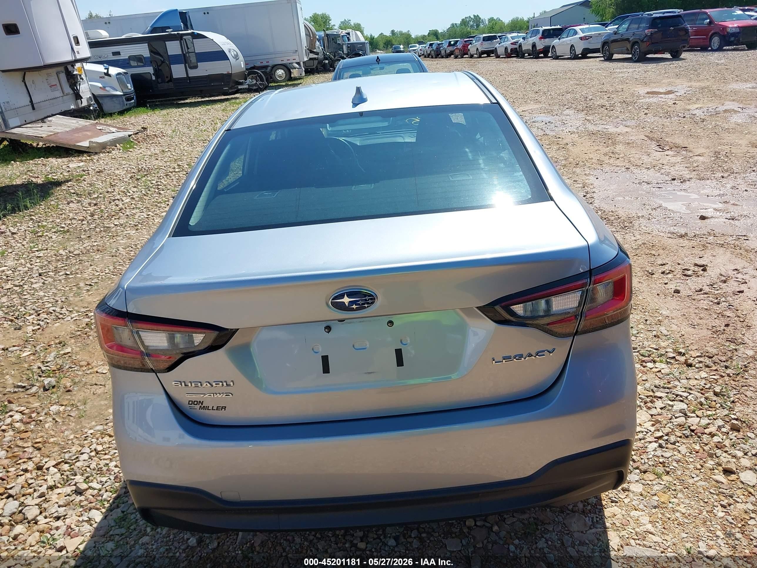 2024 Subaru Legacy Premium Gray vin: 4S3BWAD66R3007669