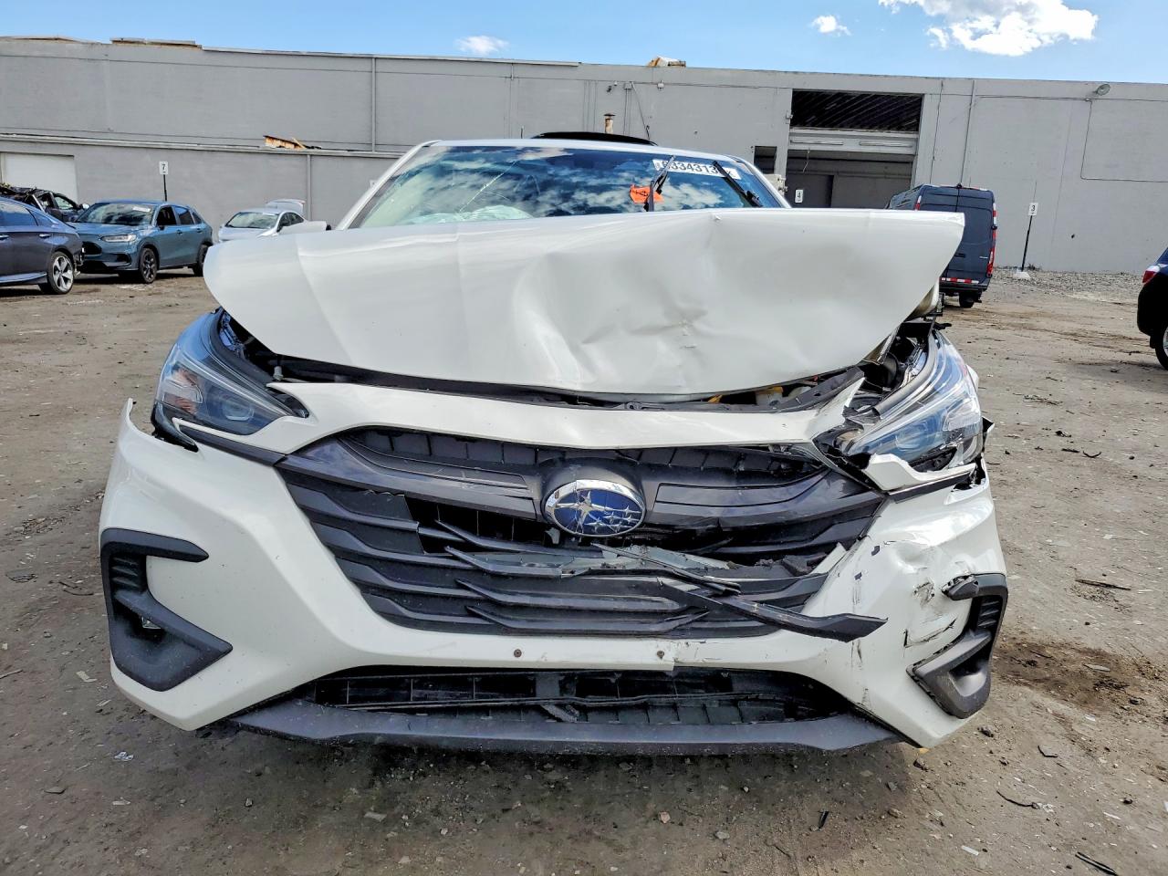 2023 Subaru Legacy Premium White vin: 4S3BWAD67P3007001