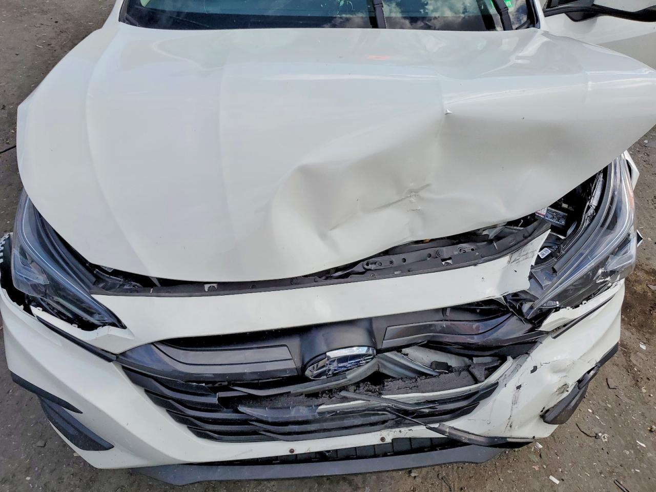 2023 Subaru Legacy Premium White vin: 4S3BWAD67P3007001