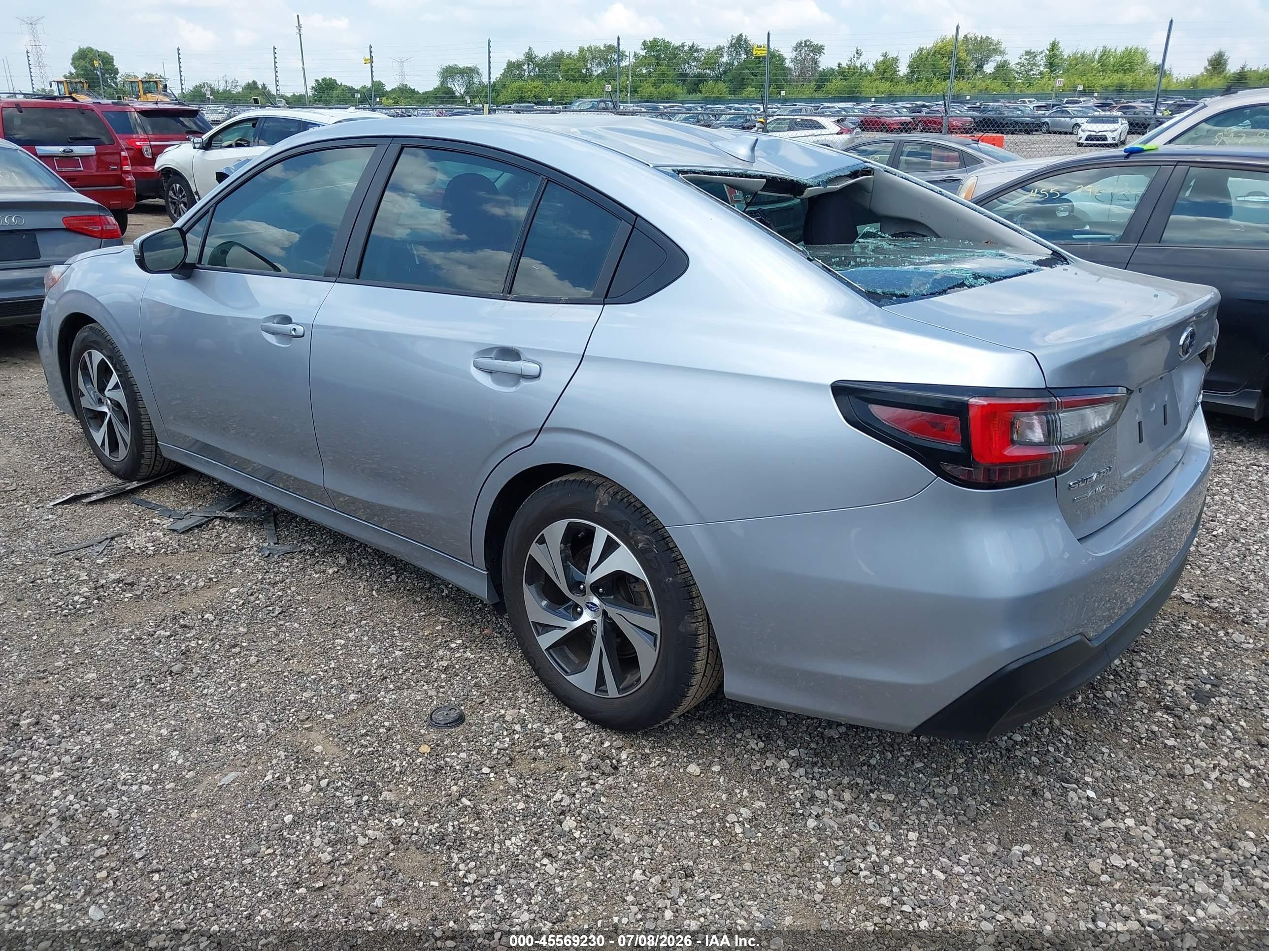 2025 Subaru Legacy Premium Gray vin: 4S3BWAF60S3014166