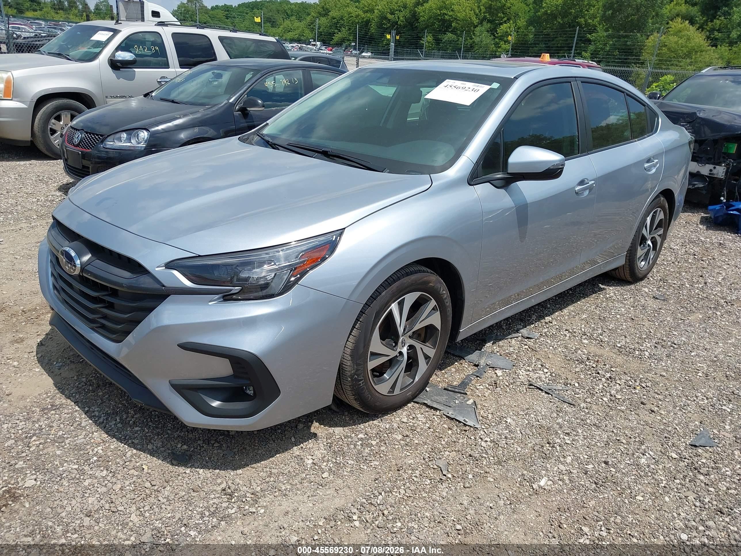2025 Subaru Legacy Premium Gray vin: 4S3BWAF60S3014166