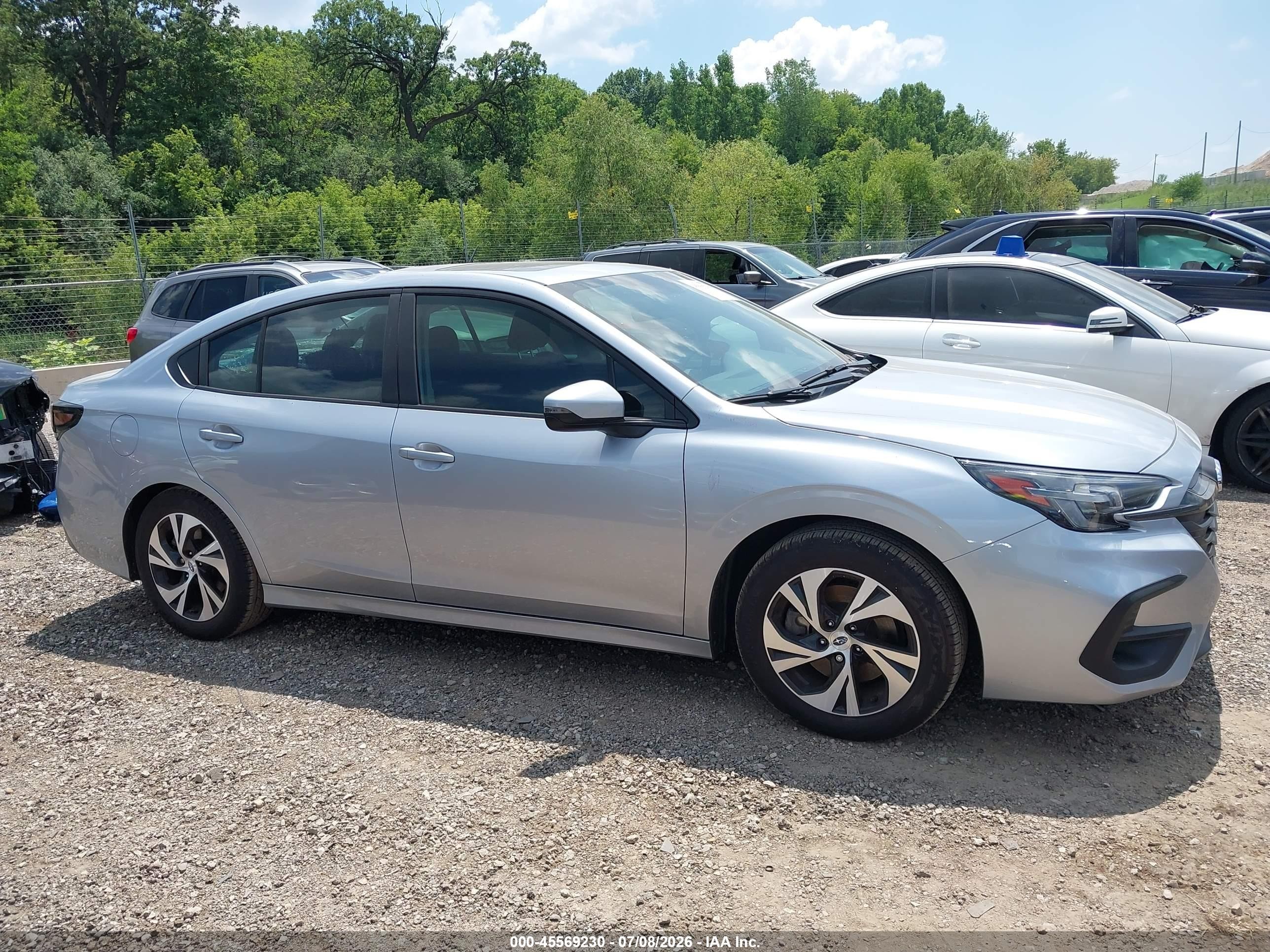 2025 Subaru Legacy Premium Gray vin: 4S3BWAF60S3014166