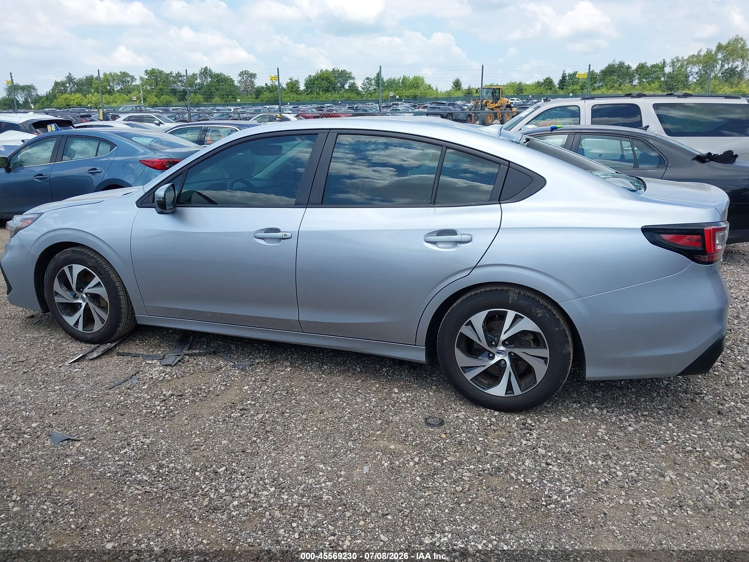 2025 Subaru Legacy Premium Gray vin: 4S3BWAF60S3014166