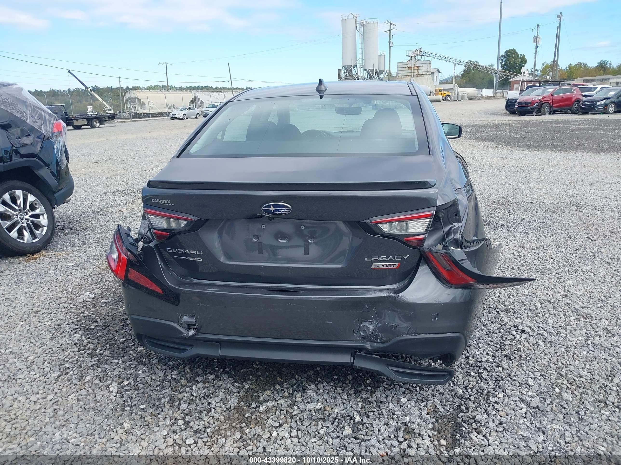 2020 Subaru Legacy Sport Gray vin: 4S3BWAF62L3010590