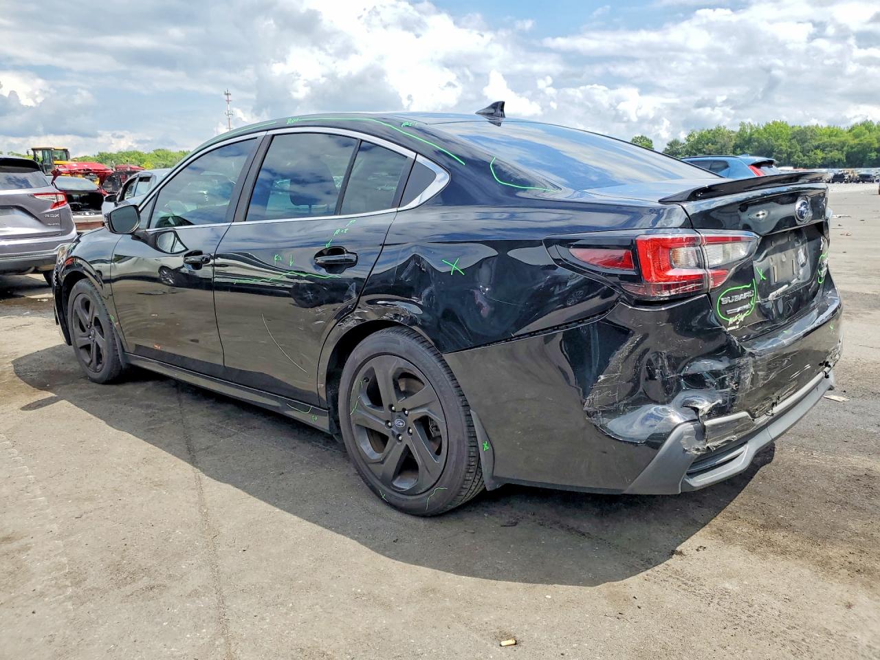 2020 Subaru Legacy Sport Черный vin: 4S3BWAF62L3023100