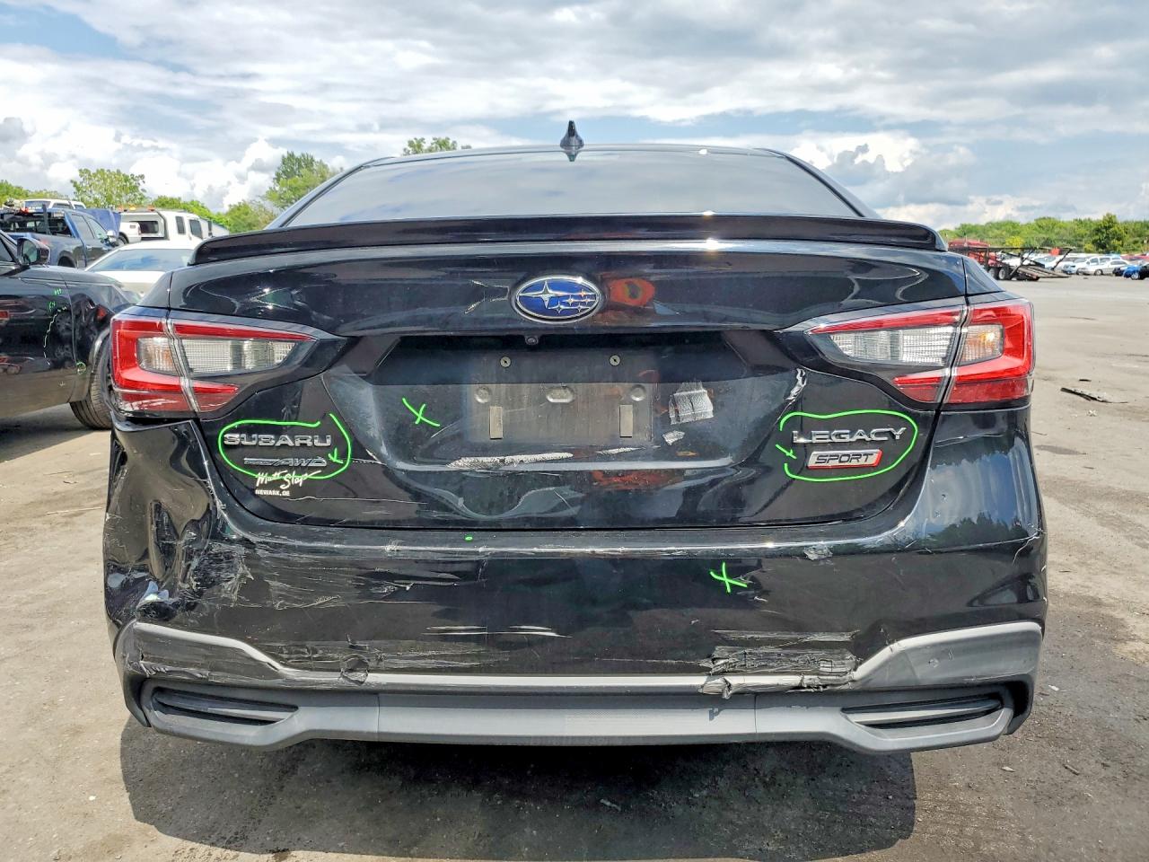 2020 Subaru Legacy Sport Черный vin: 4S3BWAF62L3023100