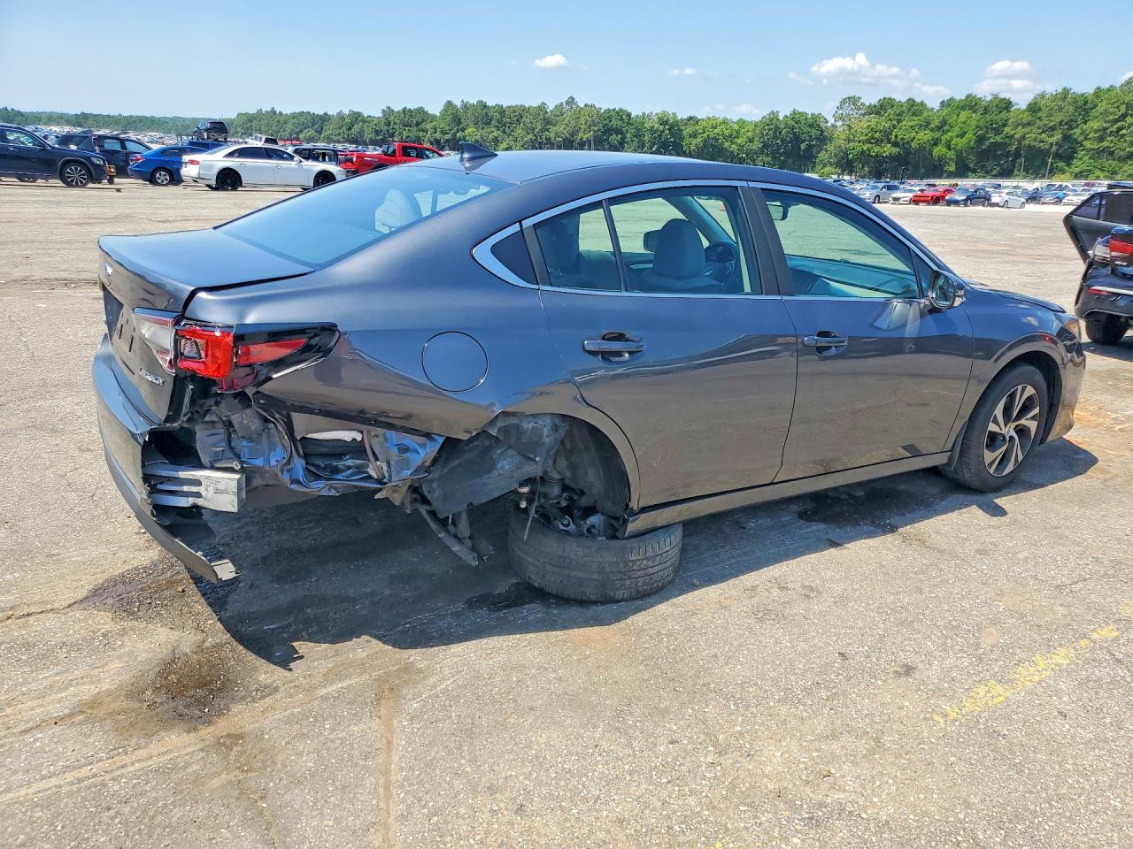 2021 Subaru Legacy Premium Серый vin: 4S3BWAF62M3014141