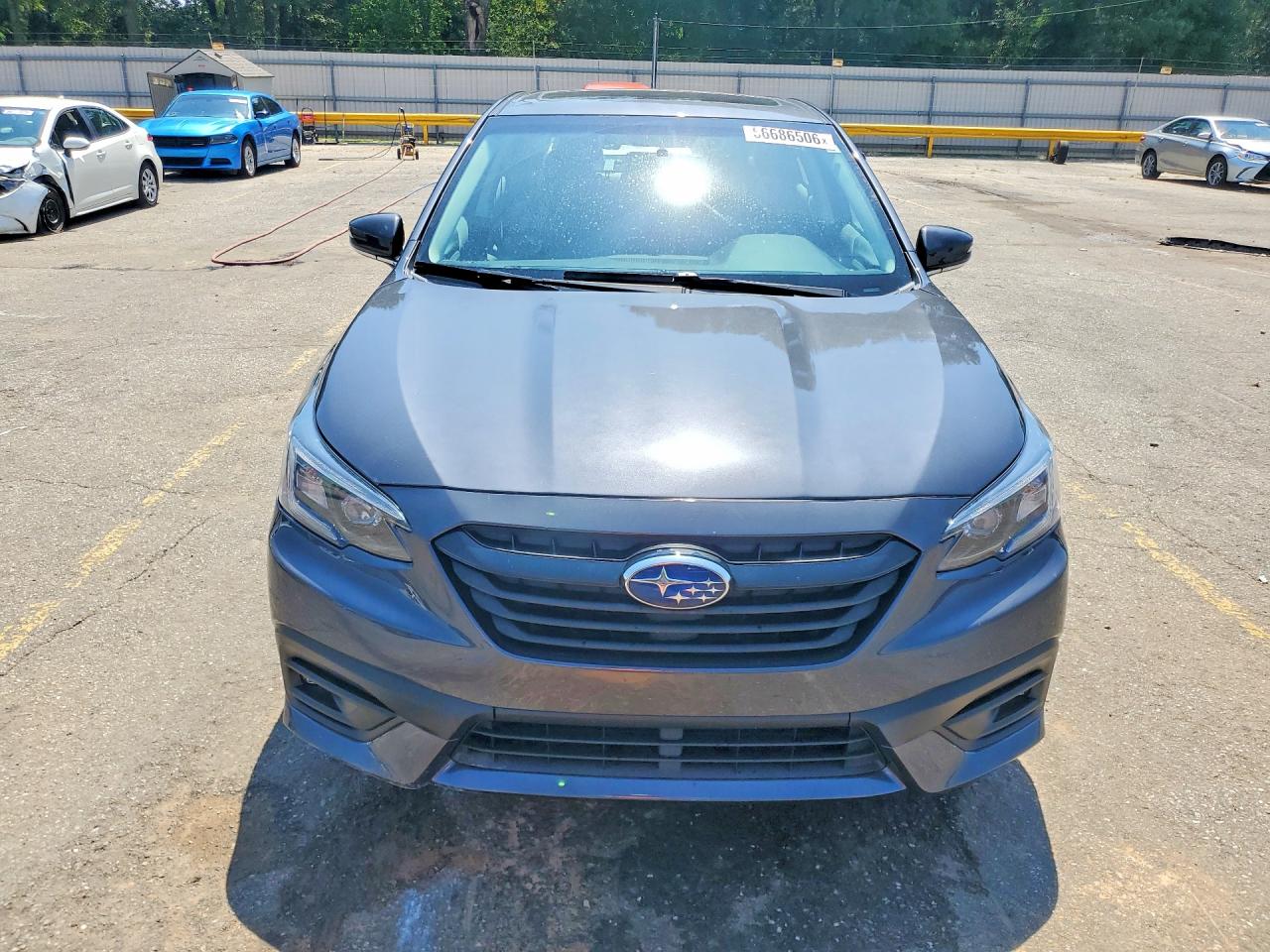 2021 Subaru Legacy Premium Серый vin: 4S3BWAF62M3014141