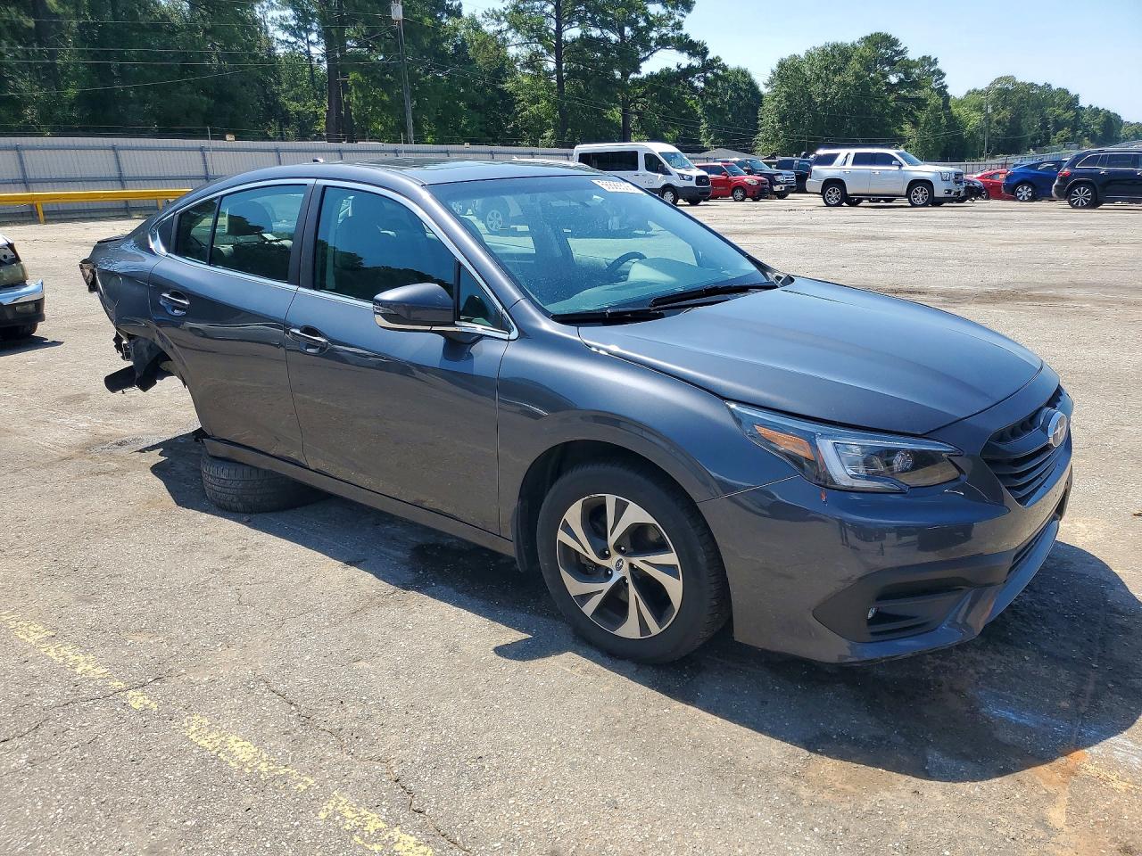 2021 Subaru Legacy Premium Серый vin: 4S3BWAF62M3014141