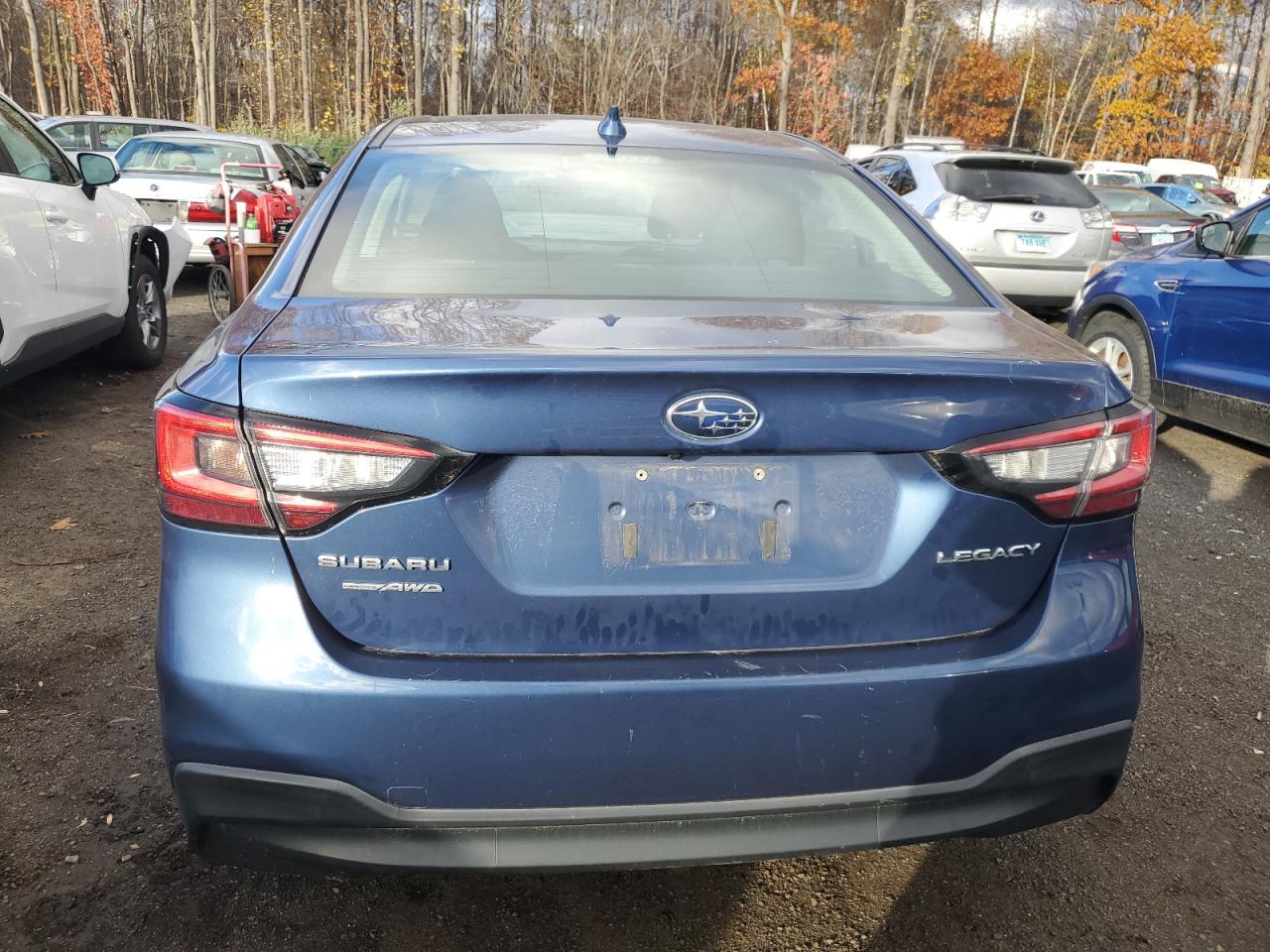 2021 Subaru Legacy Premium Blue vin: 4S3BWAF66M3019410