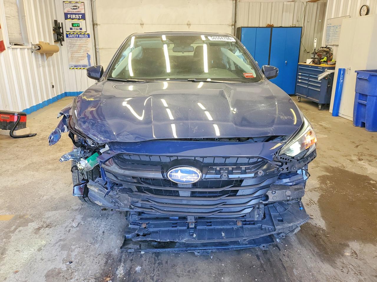 2024 Subaru Legacy Premium Blue vin: 4S3BWAF68R3016032