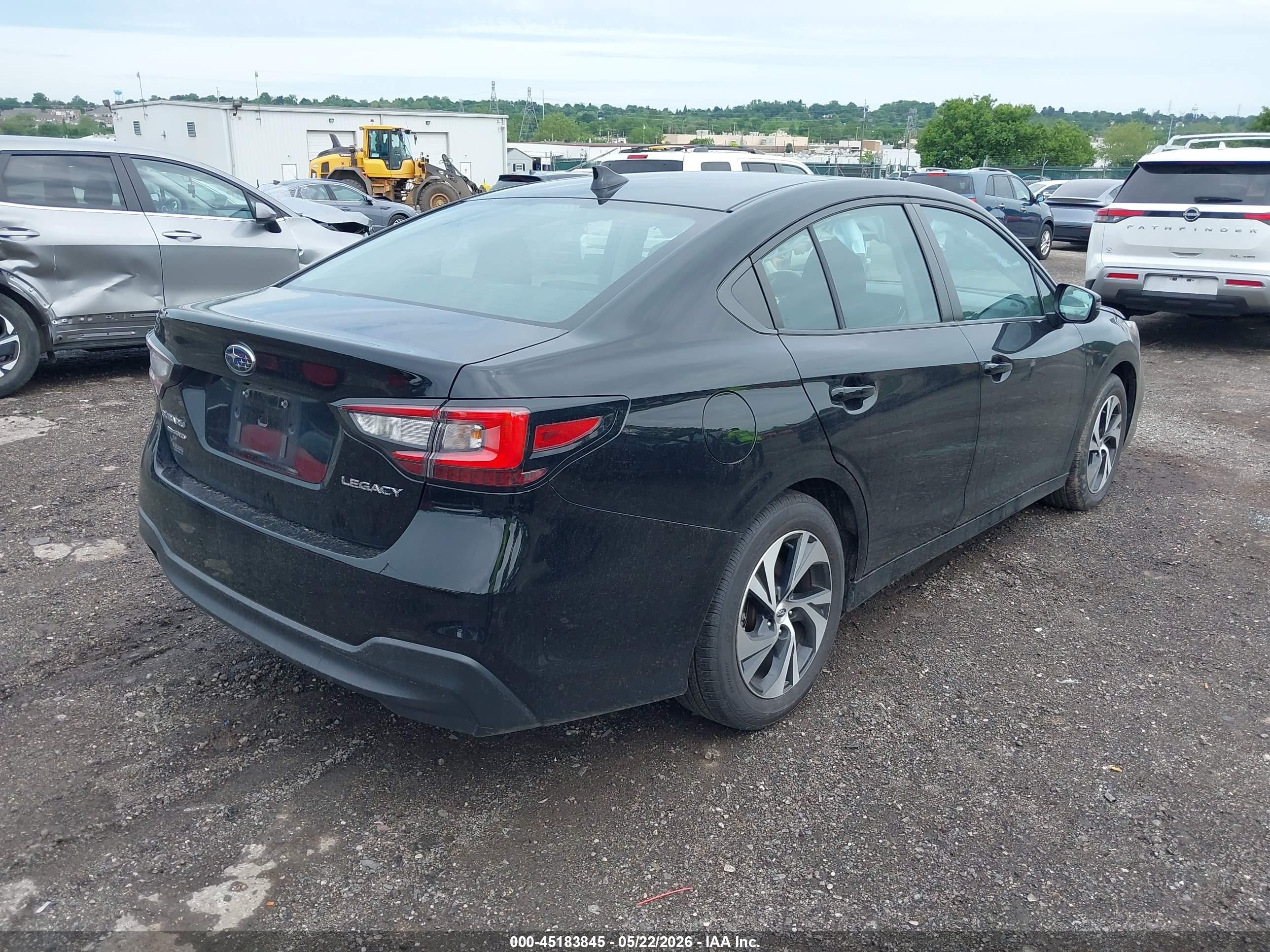 2024 Subaru Legacy Premium Black vin: 4S3BWAF69R3004505