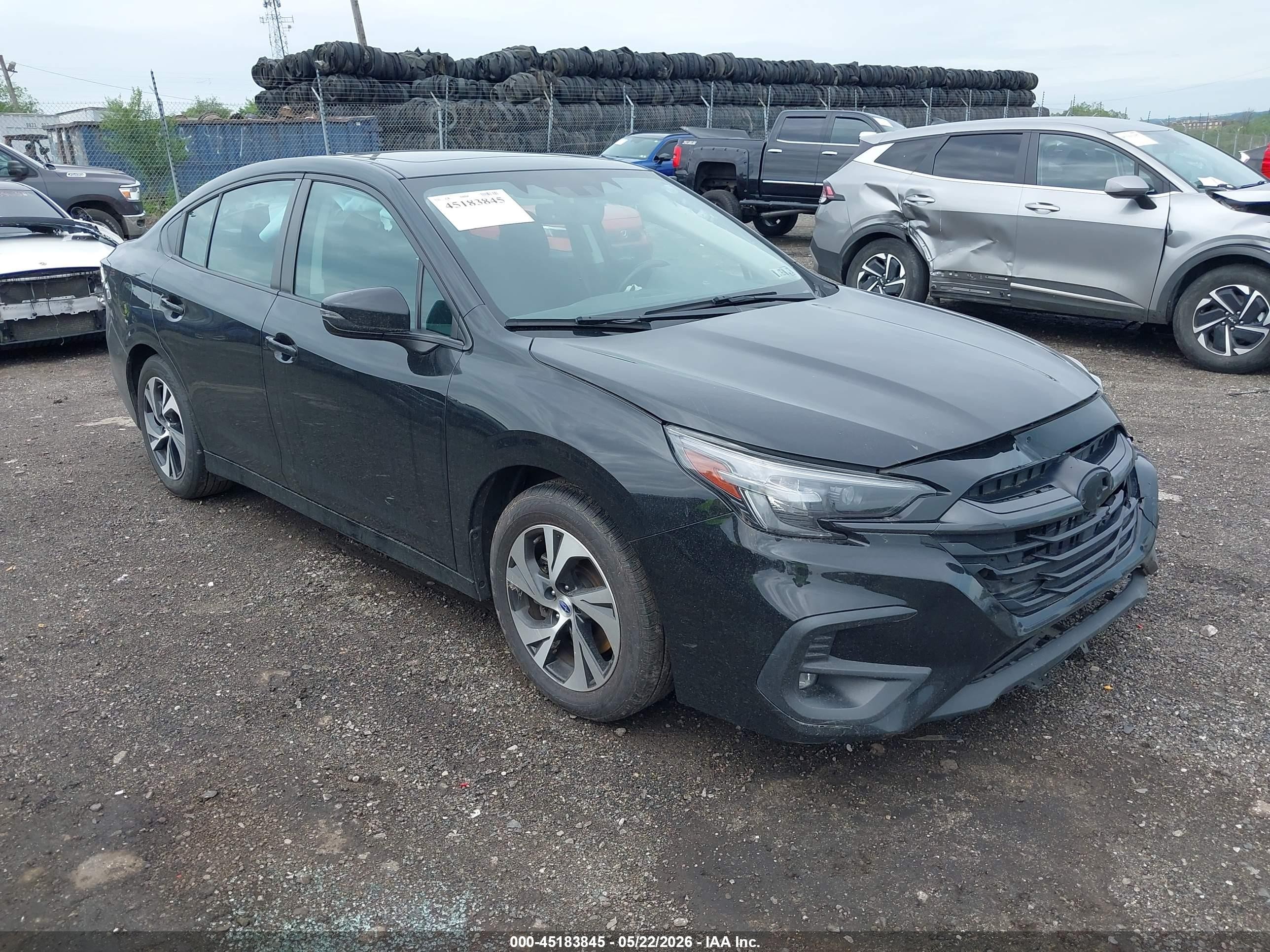 2024 Subaru Legacy Premium Black vin: 4S3BWAF69R3004505