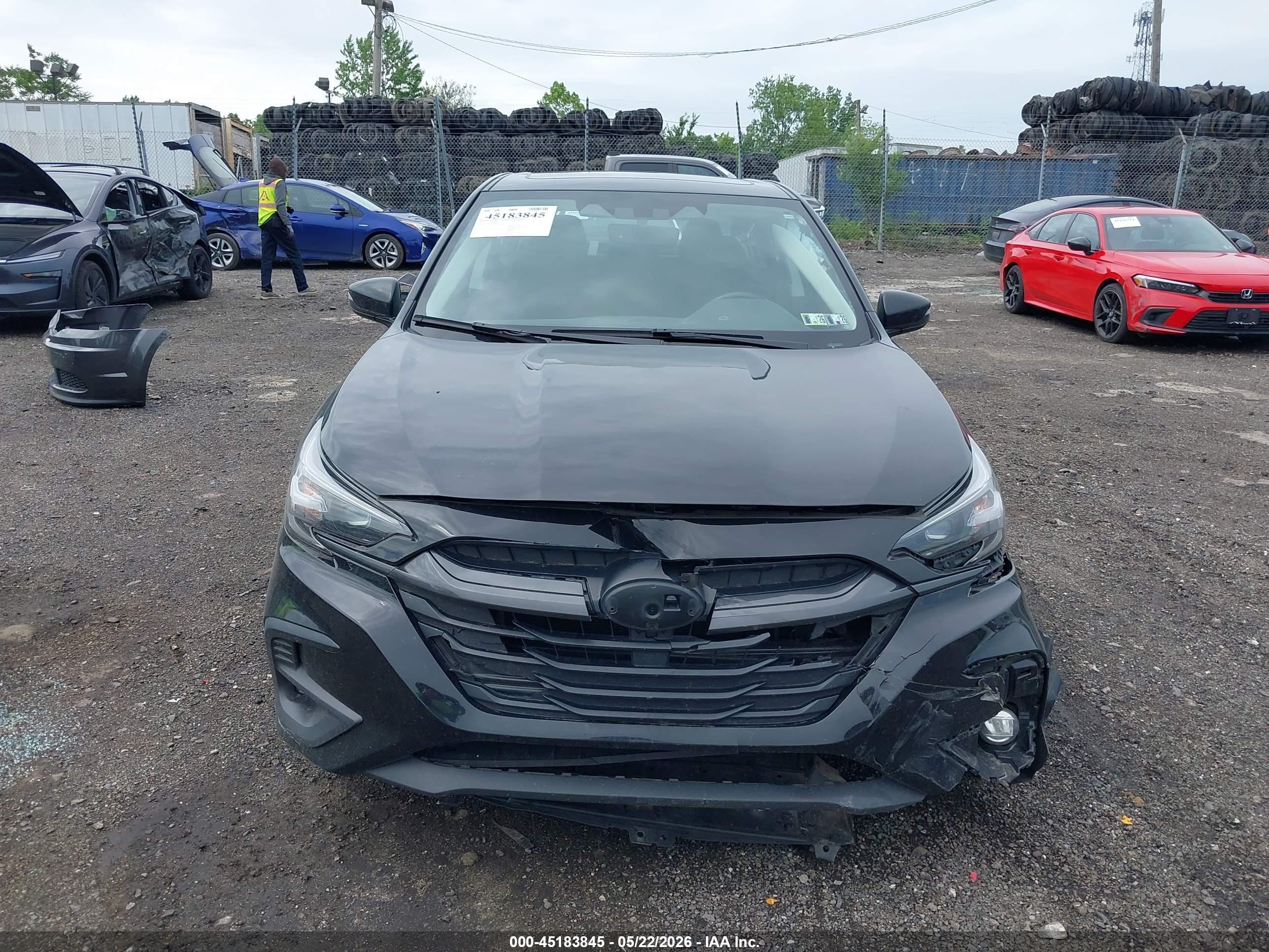 2024 Subaru Legacy Premium Black vin: 4S3BWAF69R3004505
