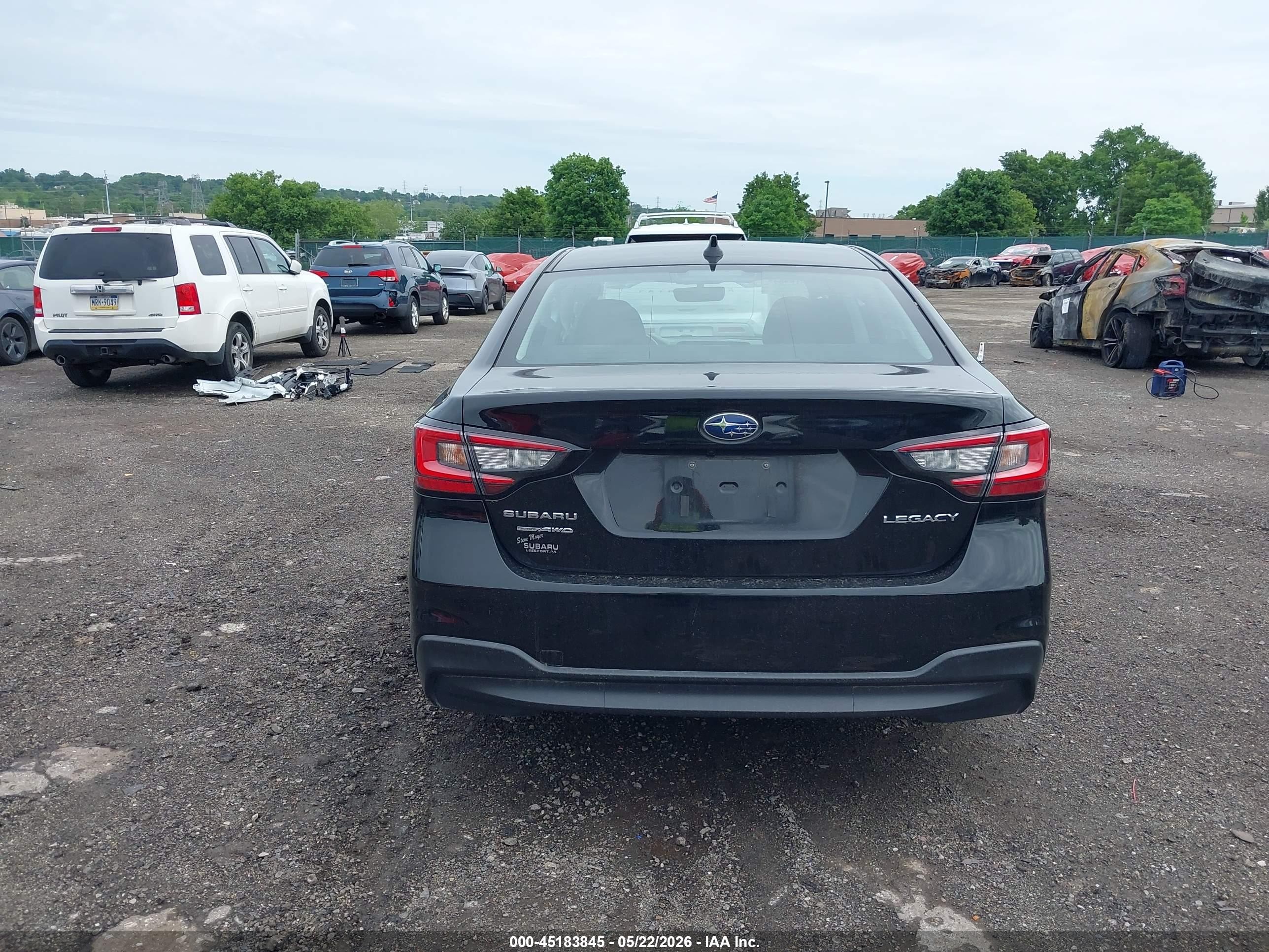 2024 Subaru Legacy Premium Black vin: 4S3BWAF69R3004505