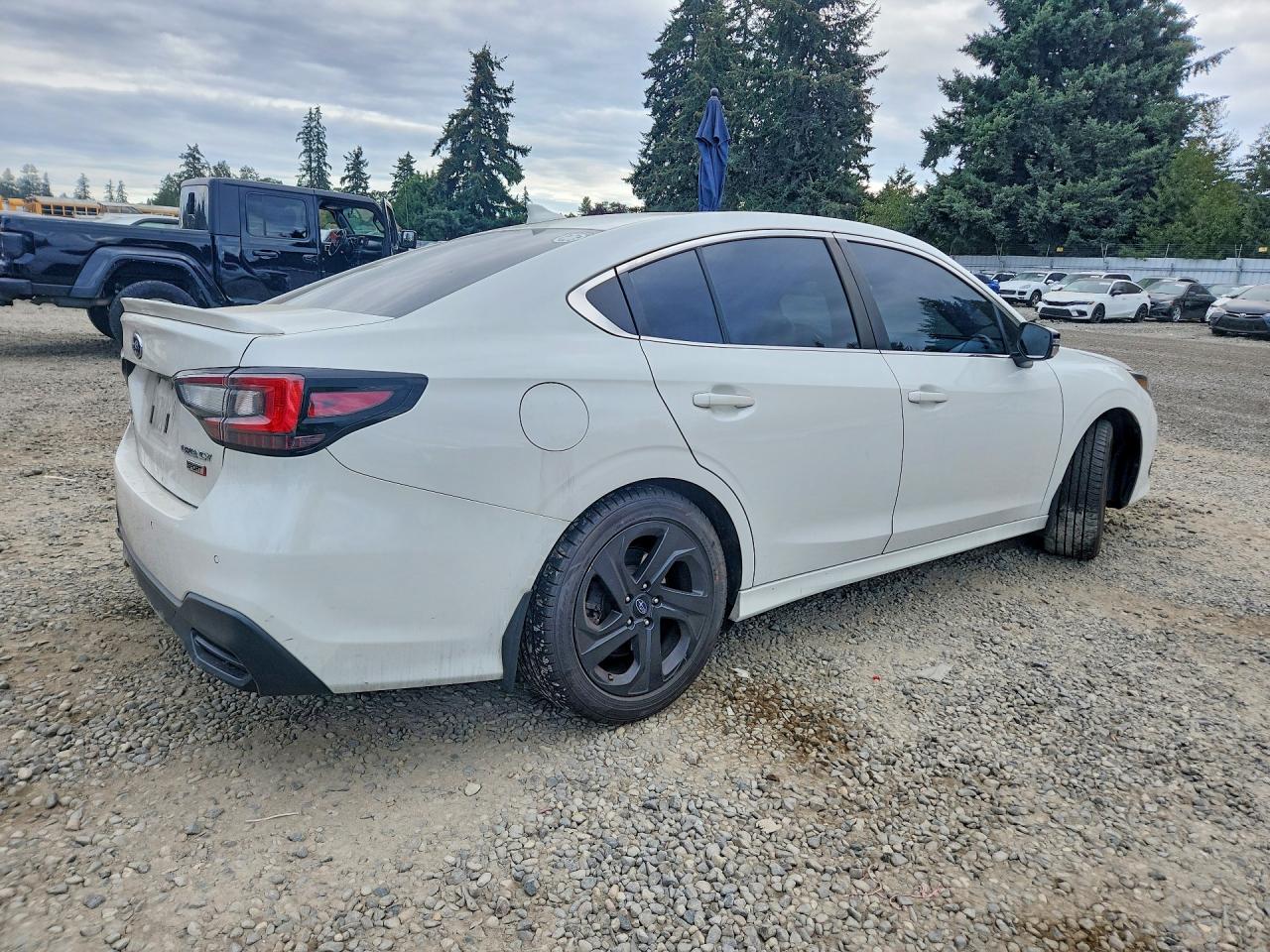2020 Subaru Legacy Sport White vin: 4S3BWAG60L3018136