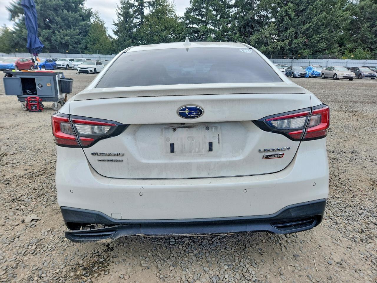 2020 Subaru Legacy Sport White vin: 4S3BWAG60L3018136