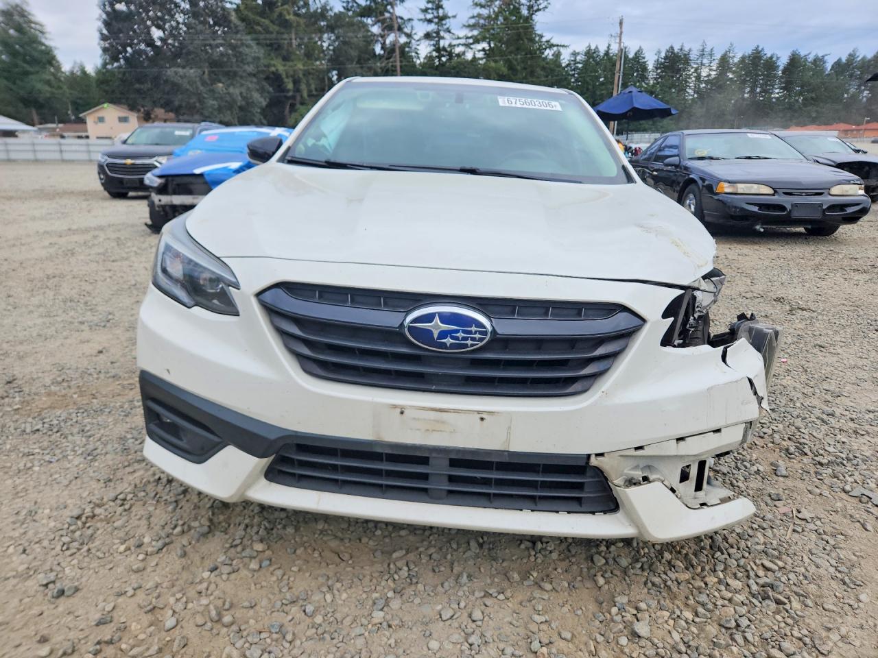 2020 Subaru Legacy Sport White vin: 4S3BWAG60L3018136