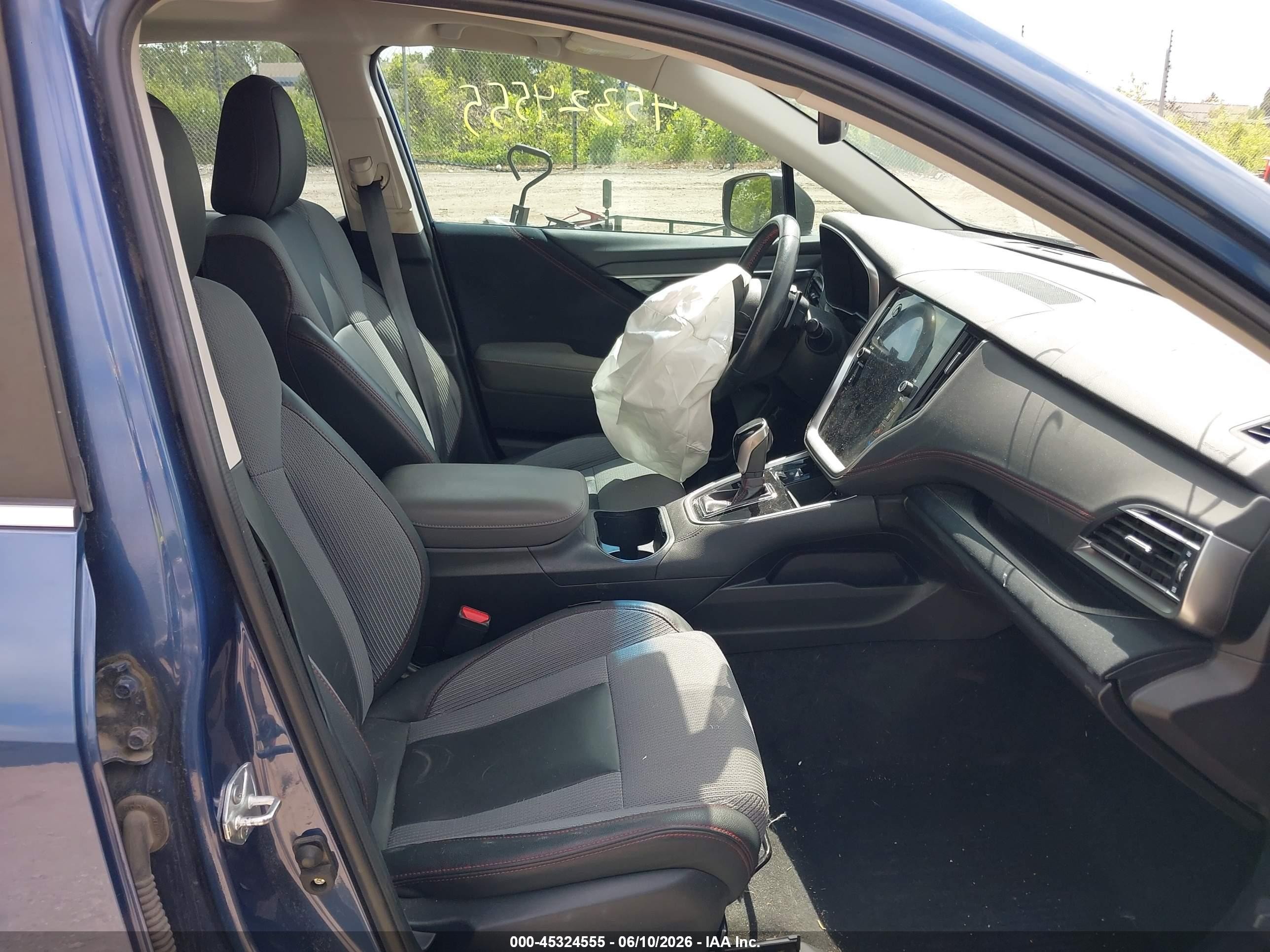 2021 Subaru Legacy Sport Blue vin: 4S3BWAH69M3012769