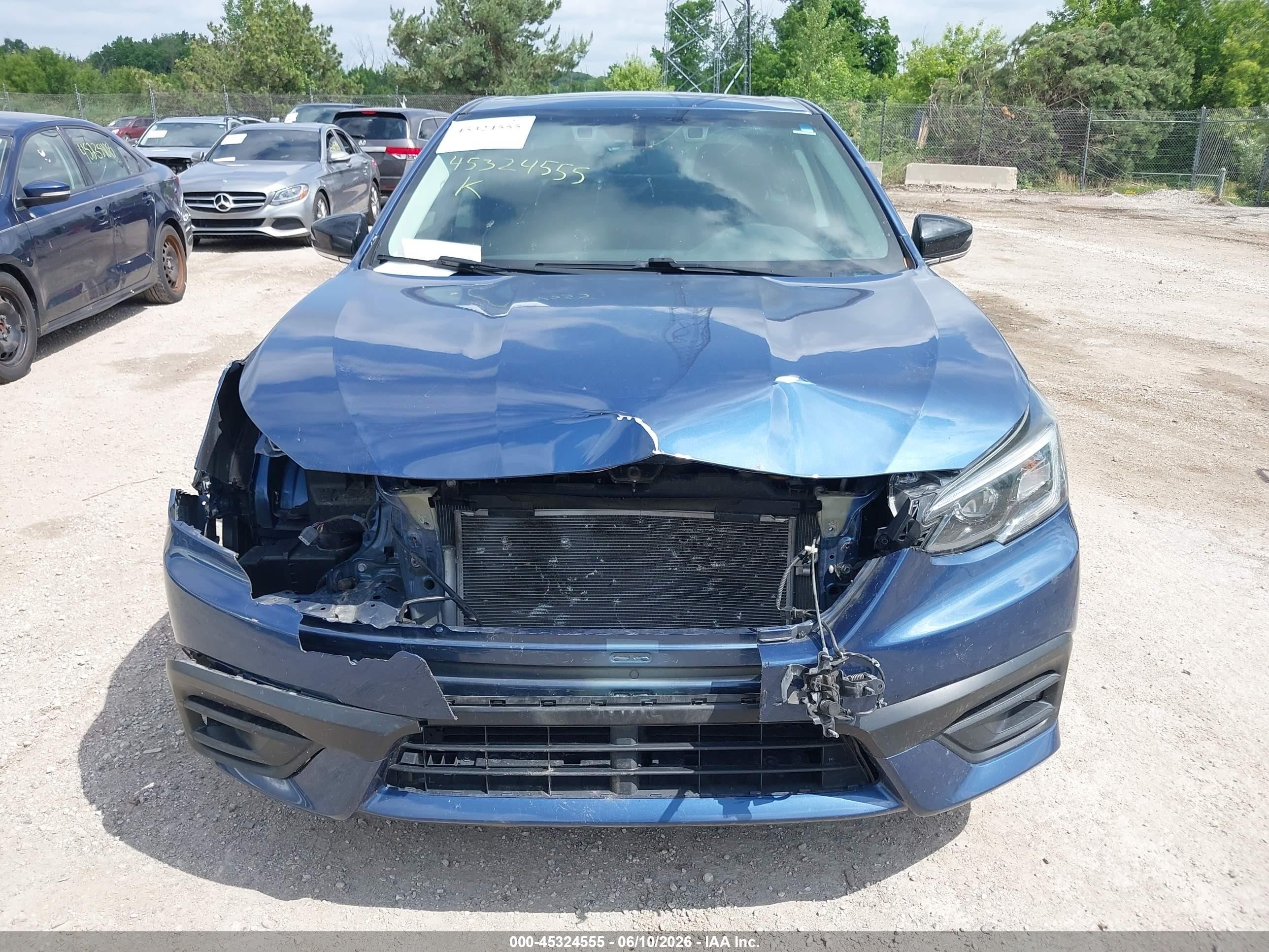 2021 Subaru Legacy Sport Blue vin: 4S3BWAH69M3012769