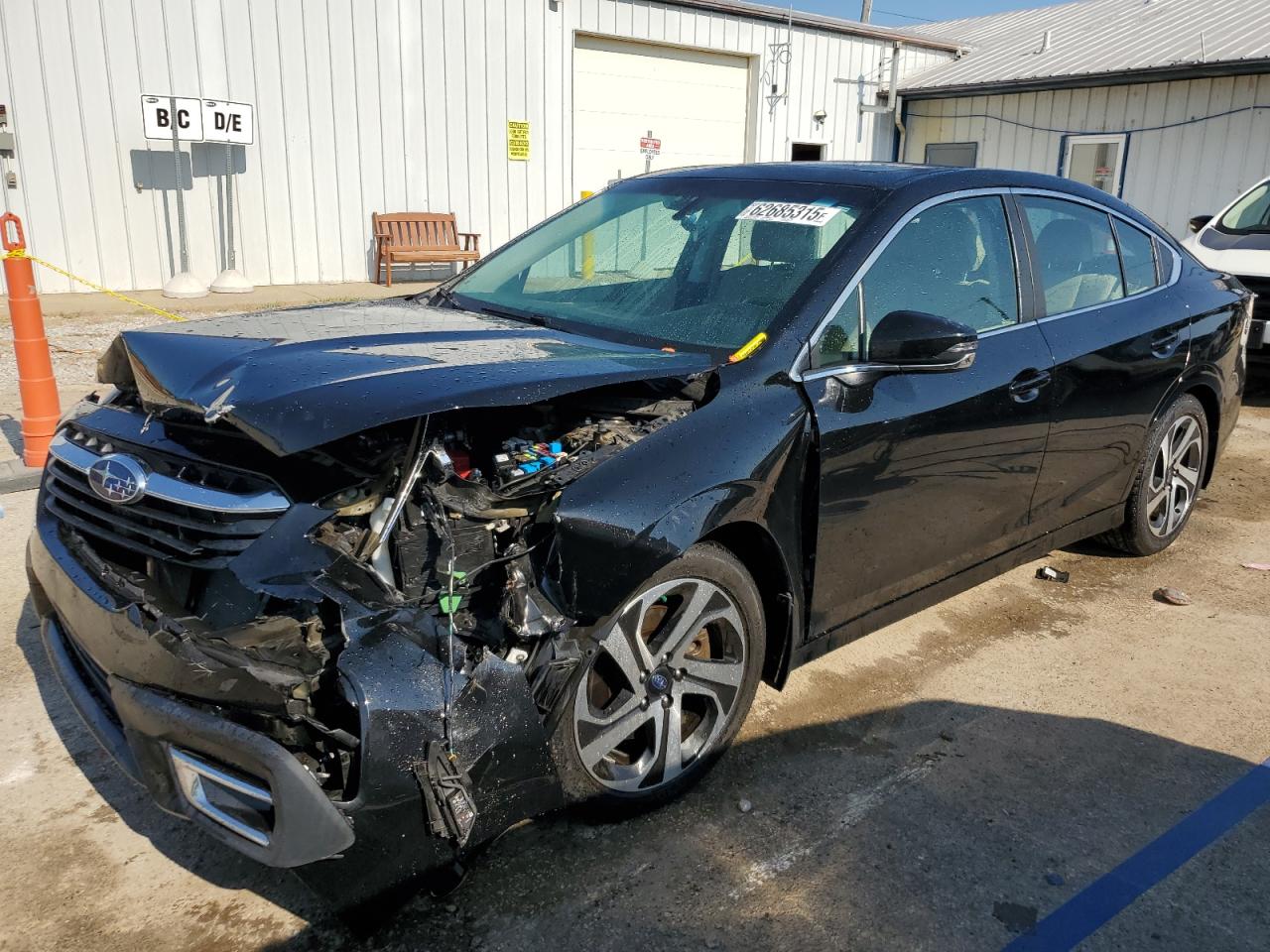 2021 Subaru Legacy Limited Black vin: 4S3BWAN64M3019228
