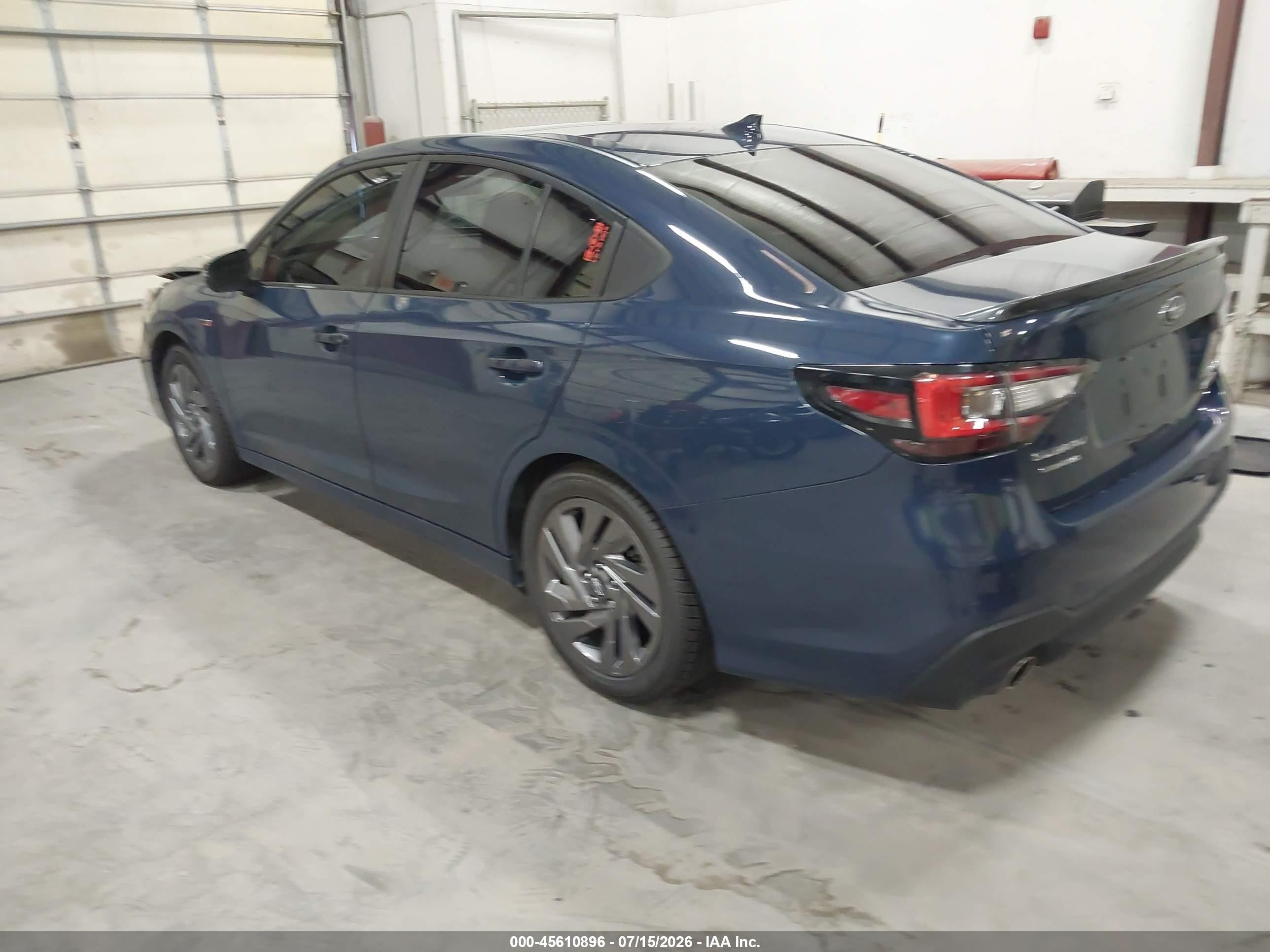 2023 Subaru Legacy Sport Blue vin: 4S3BWGG63P3008600