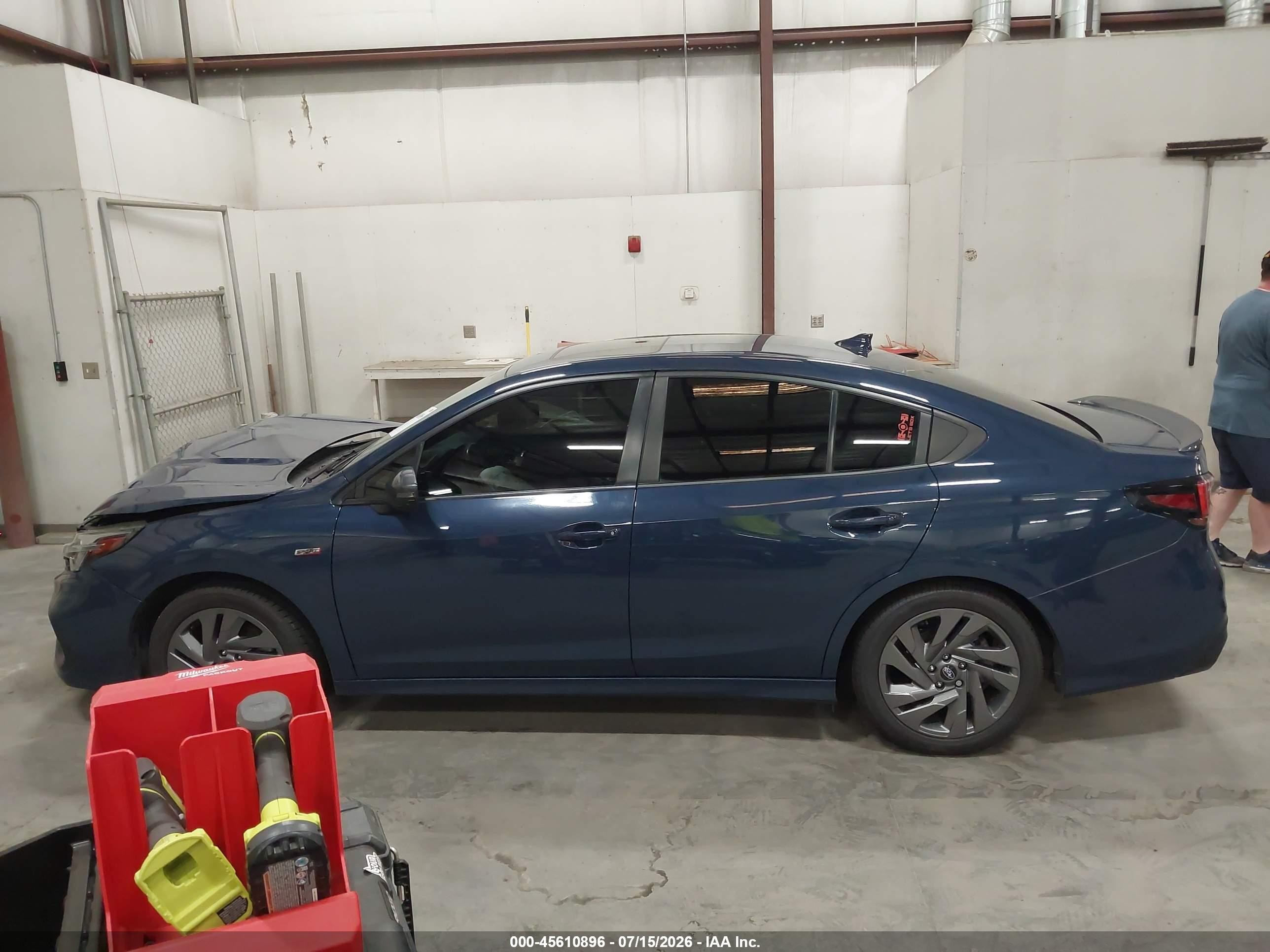 2023 Subaru Legacy Sport Blue vin: 4S3BWGG63P3008600