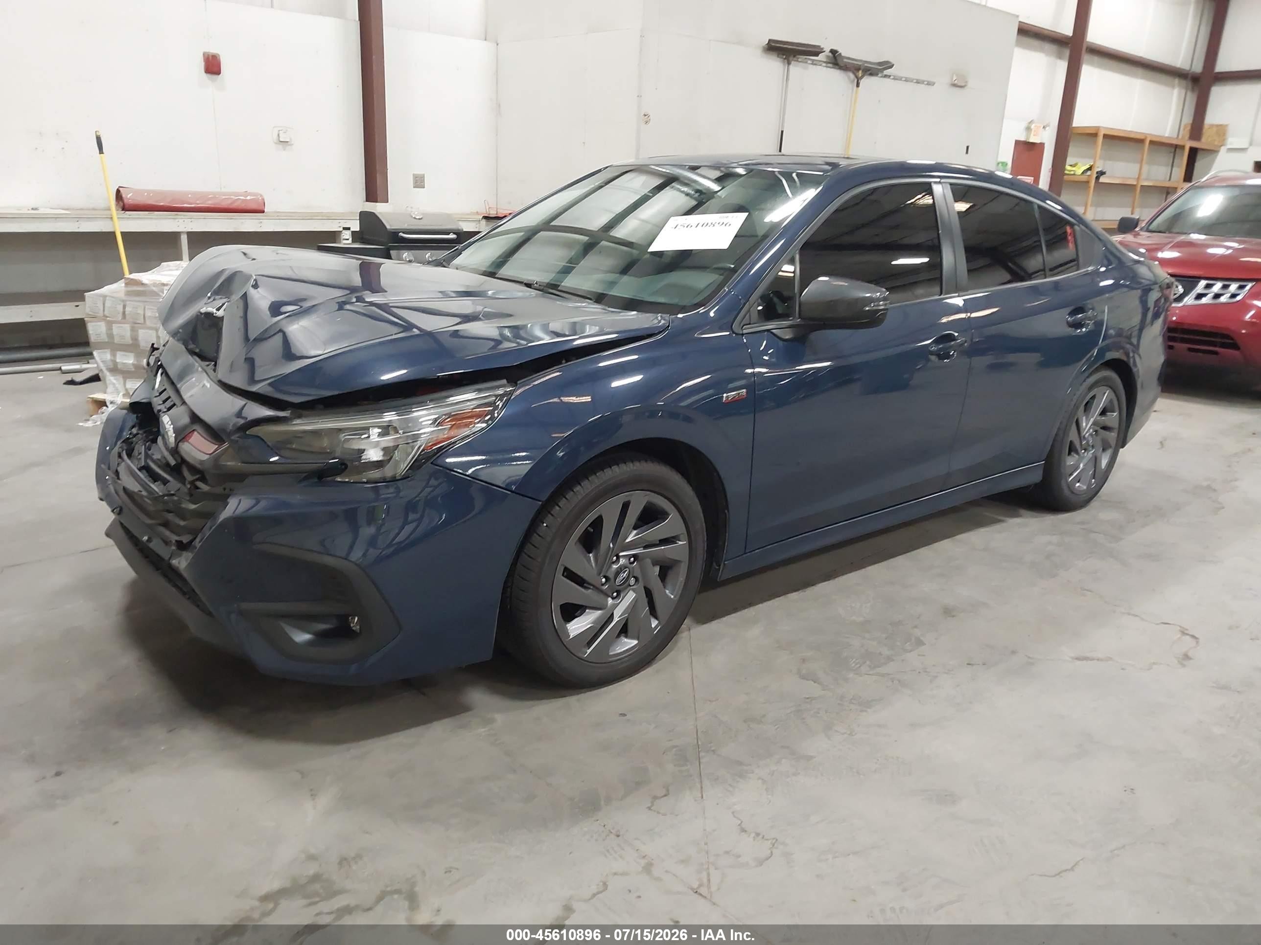 2023 Subaru Legacy Sport Blue vin: 4S3BWGG63P3008600