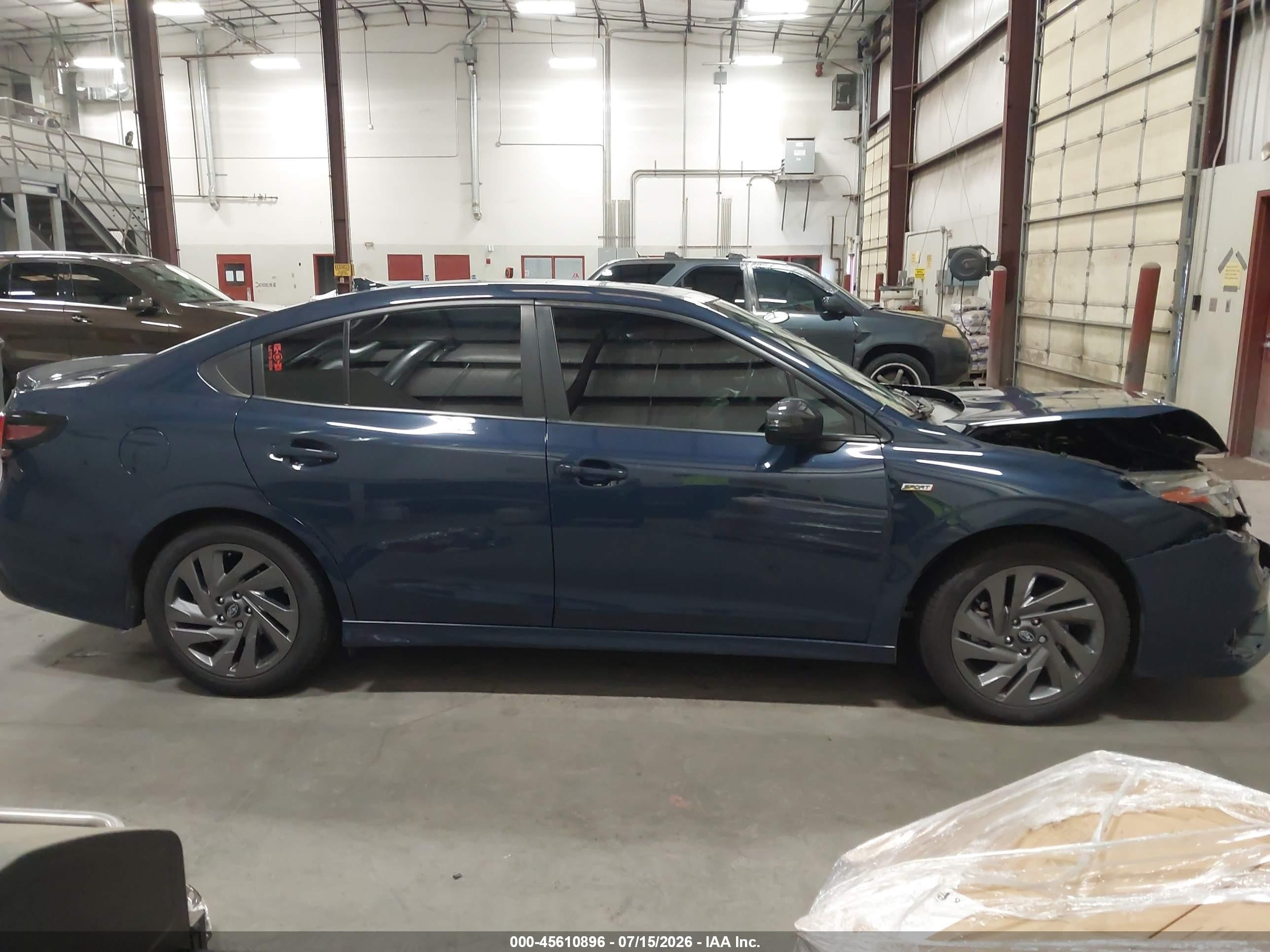 2023 Subaru Legacy Sport Blue vin: 4S3BWGG63P3008600