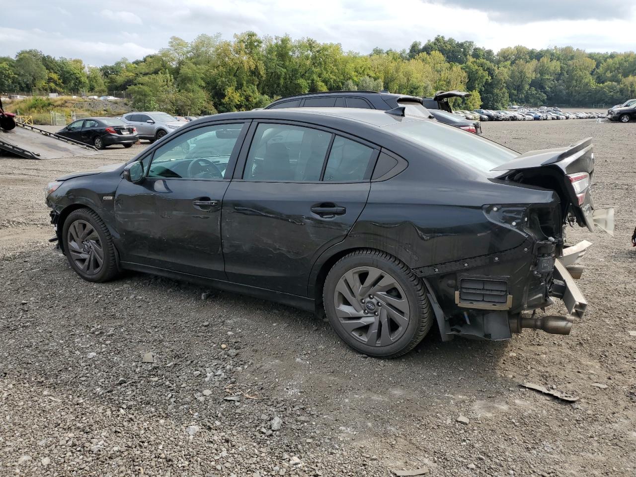 2023 Subaru Legacy Sport Черный vin: 4S3BWGG69P3009069