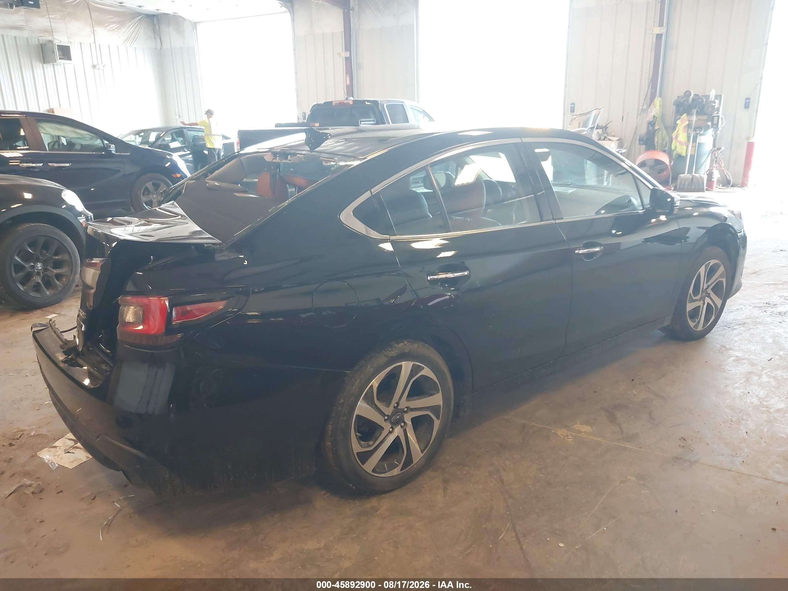 2021 Subaru Legacy Touring Xt Черный vin: 4S3BWGP66M3011583