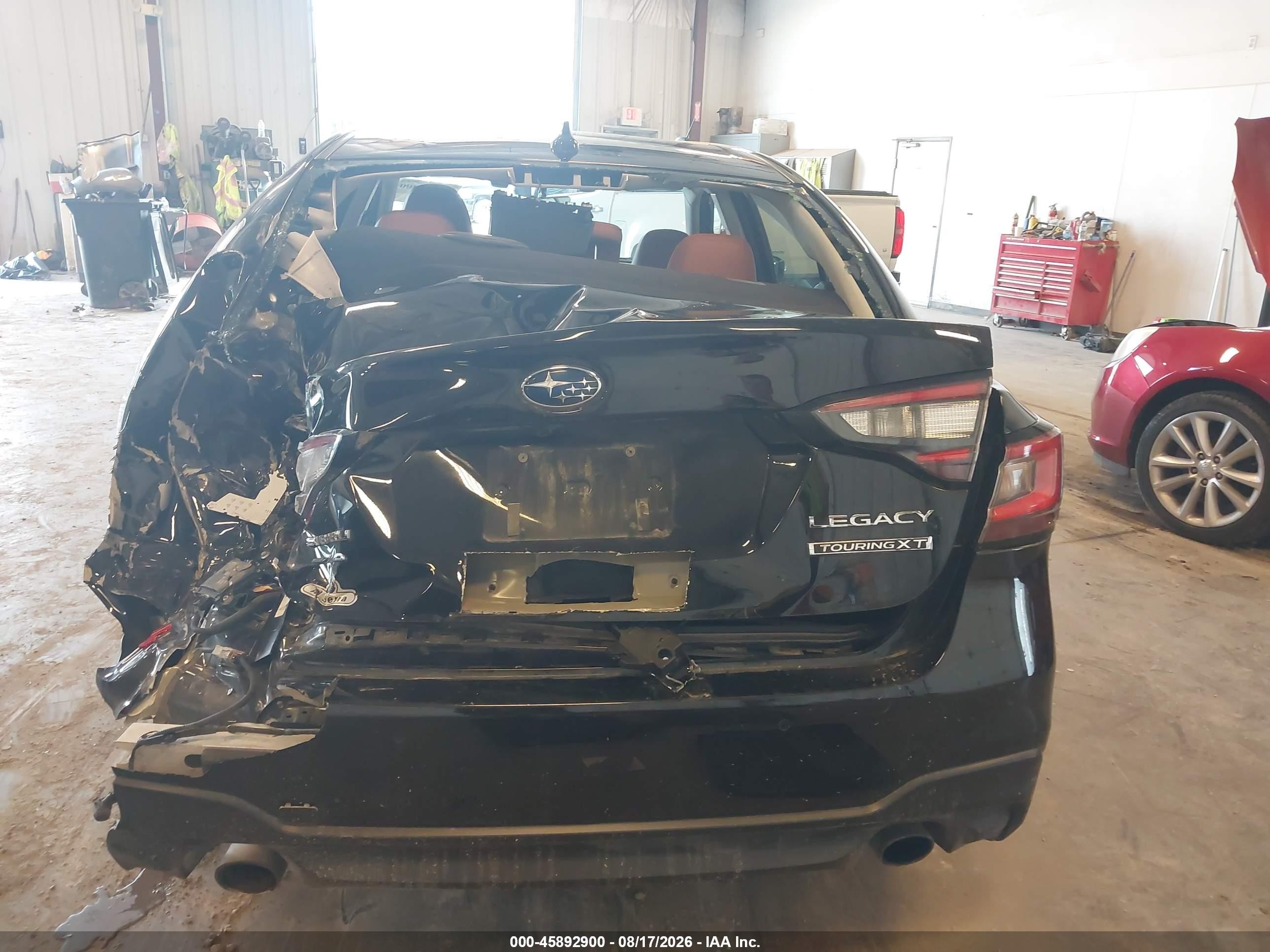 2021 Subaru Legacy Touring Xt Черный vin: 4S3BWGP66M3011583