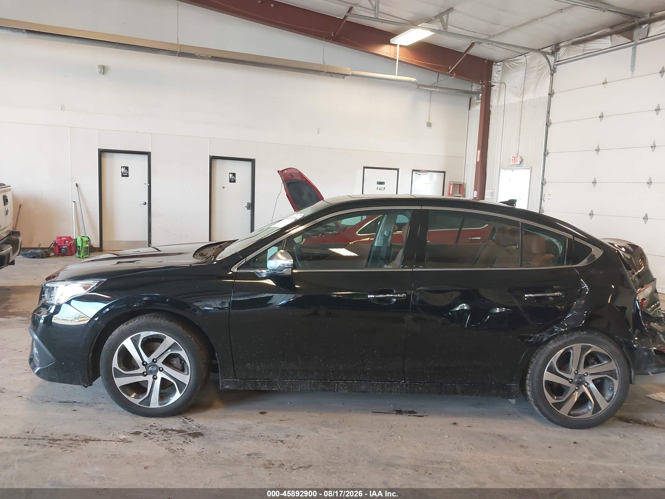 2021 Subaru Legacy Touring Xt Черный vin: 4S3BWGP66M3011583