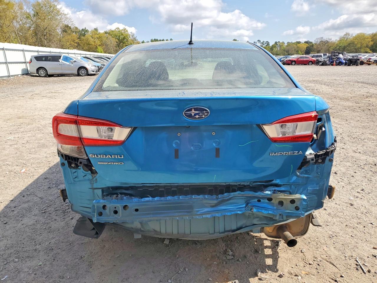 2018 Subaru Impreza Blue vin: 4S3GKAA60J3617299