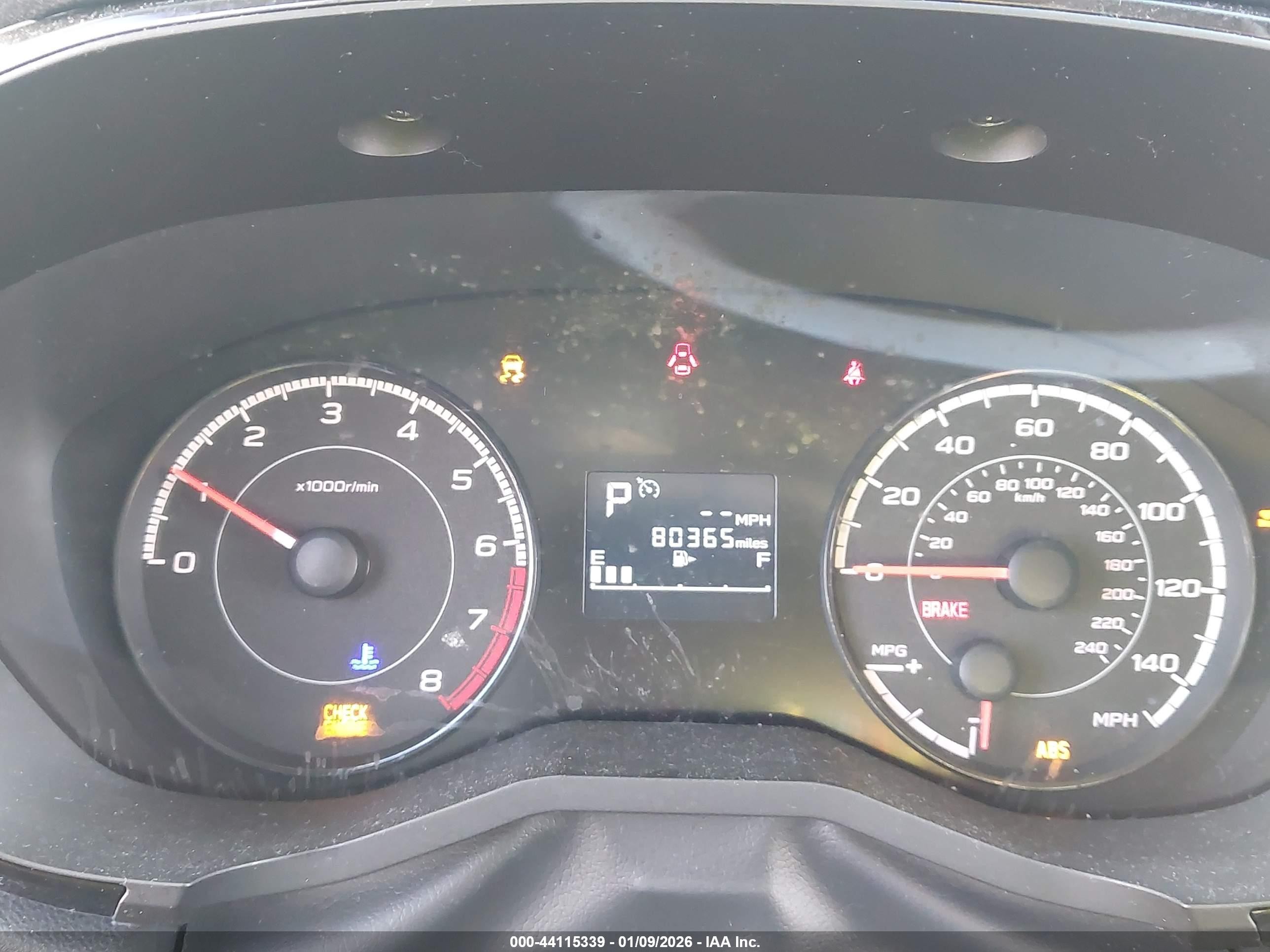 2019 Subaru Impreza 2.0i Gray vin: 4S3GKAA60K3613528
