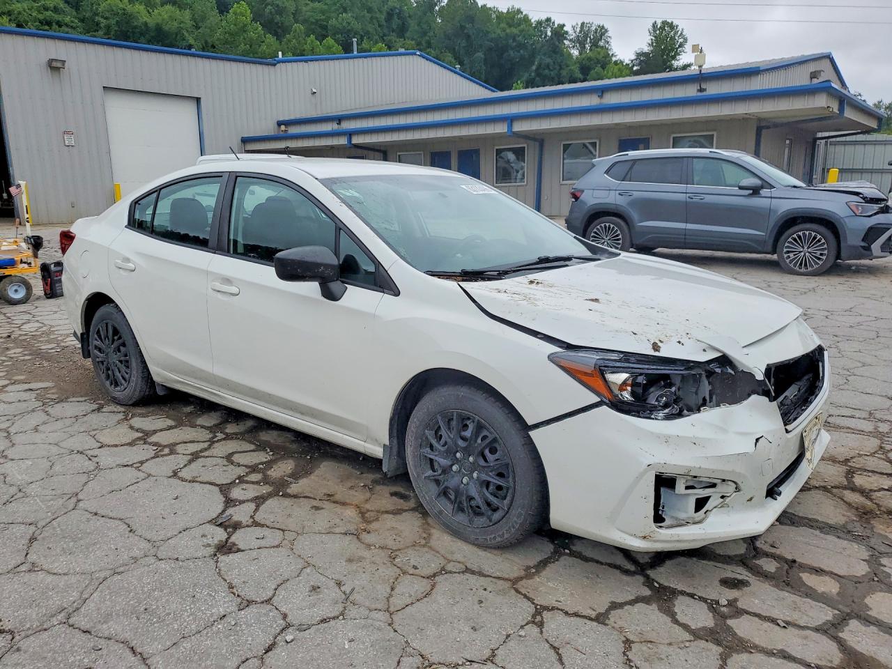 2019 Subaru Impreza Белый vin: 4S3GKAA63K3604399