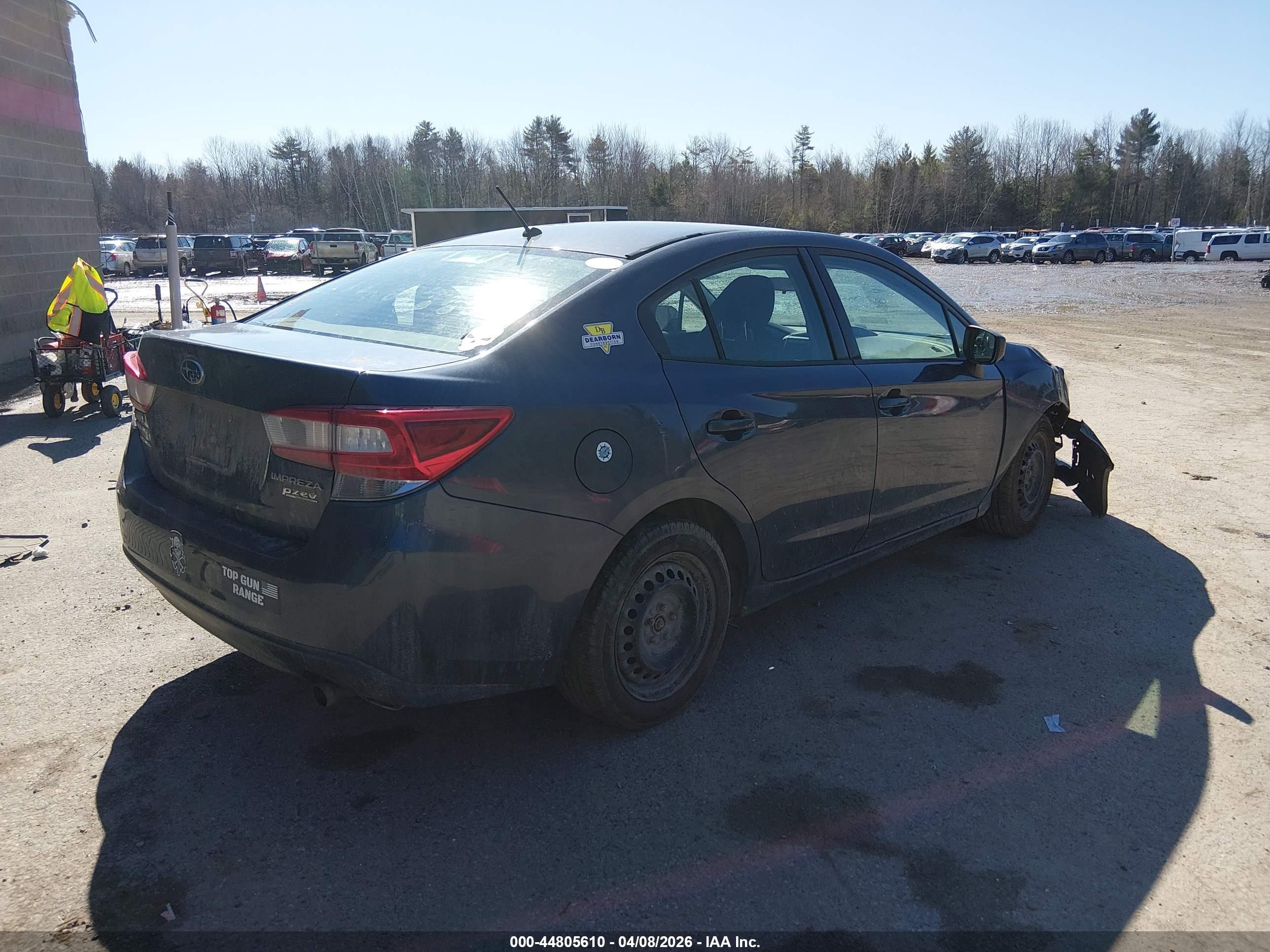 2017 Subaru Impreza 2.0i Gray vin: 4S3GKAA64H3605019