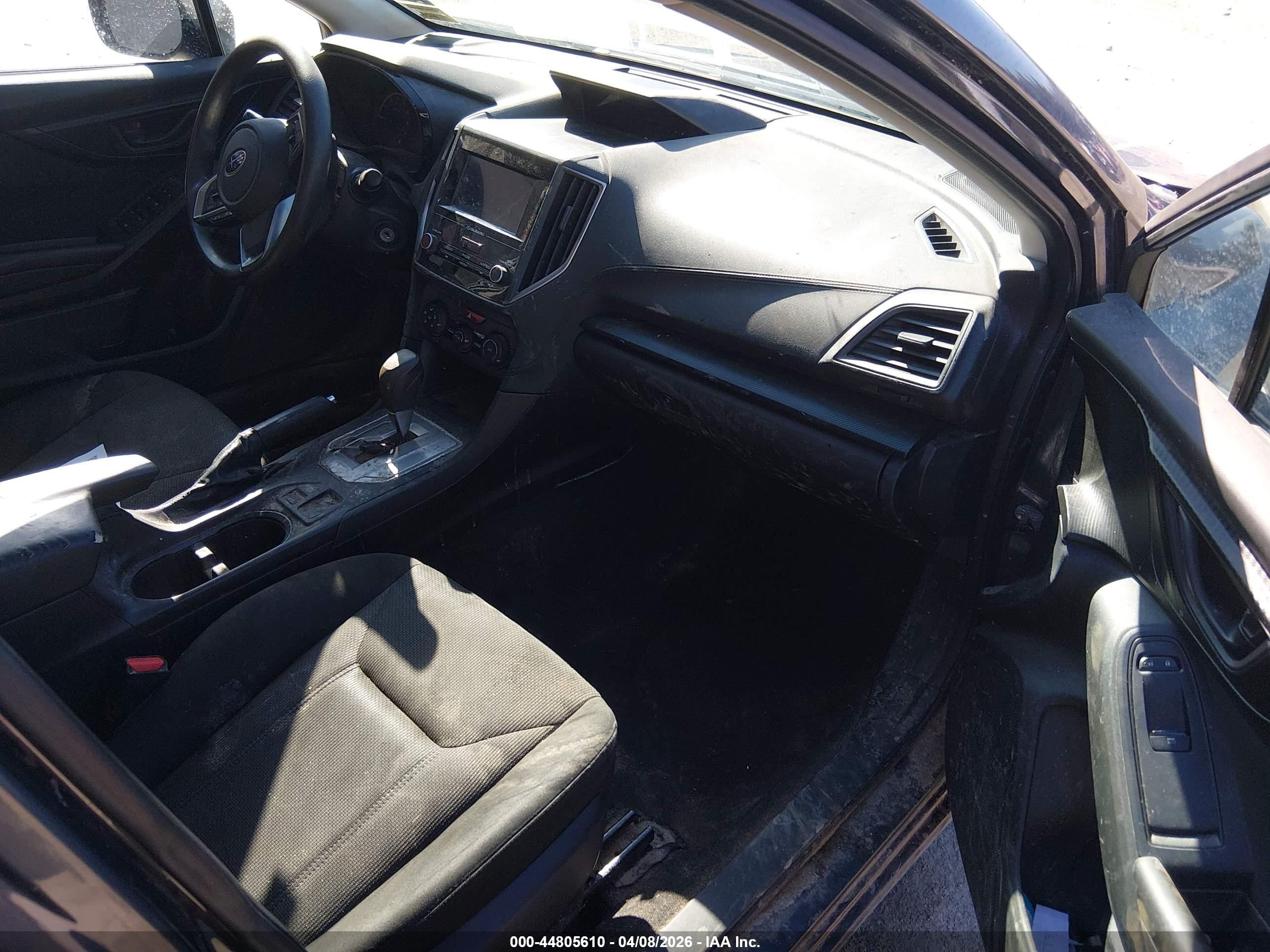 2017 Subaru Impreza 2.0i Gray vin: 4S3GKAA64H3605019