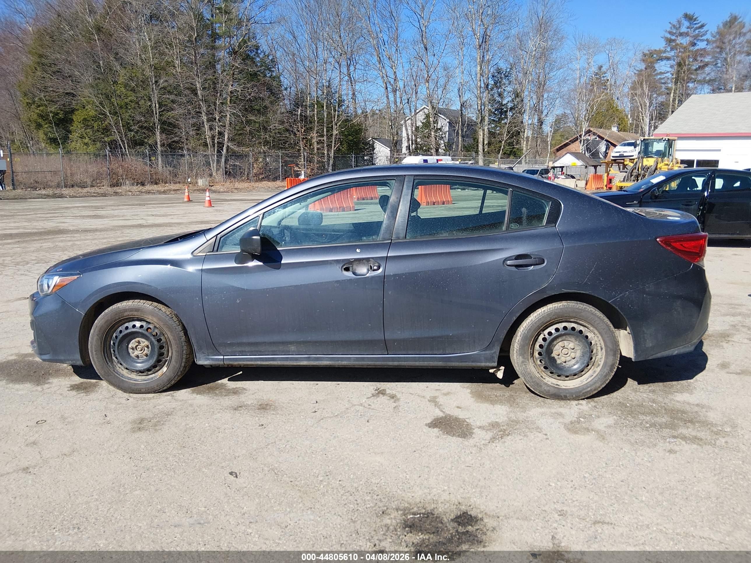 2017 Subaru Impreza 2.0i Gray vin: 4S3GKAA64H3605019