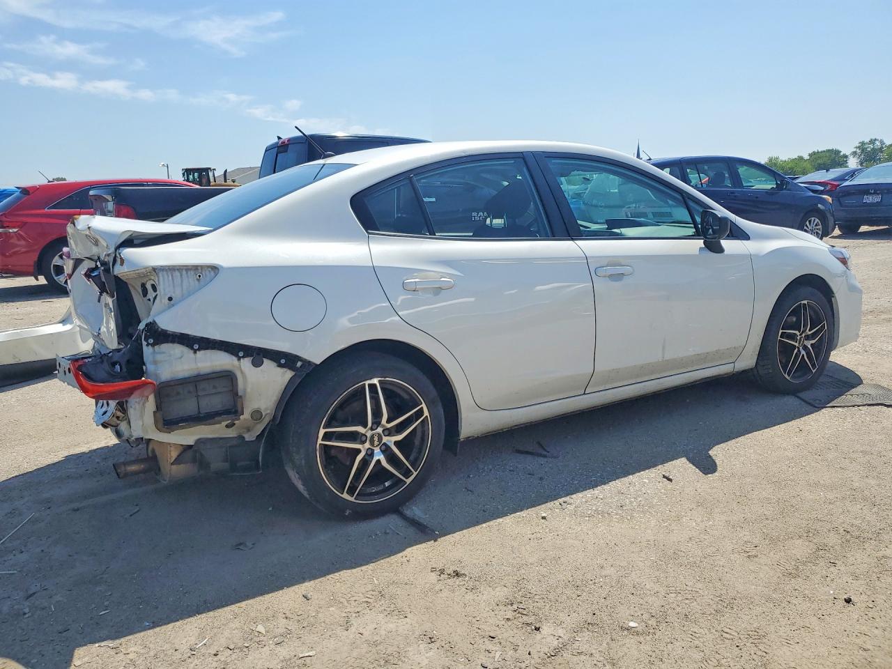 2017 Subaru Impreza White vin: 4S3GKAA66H1623310