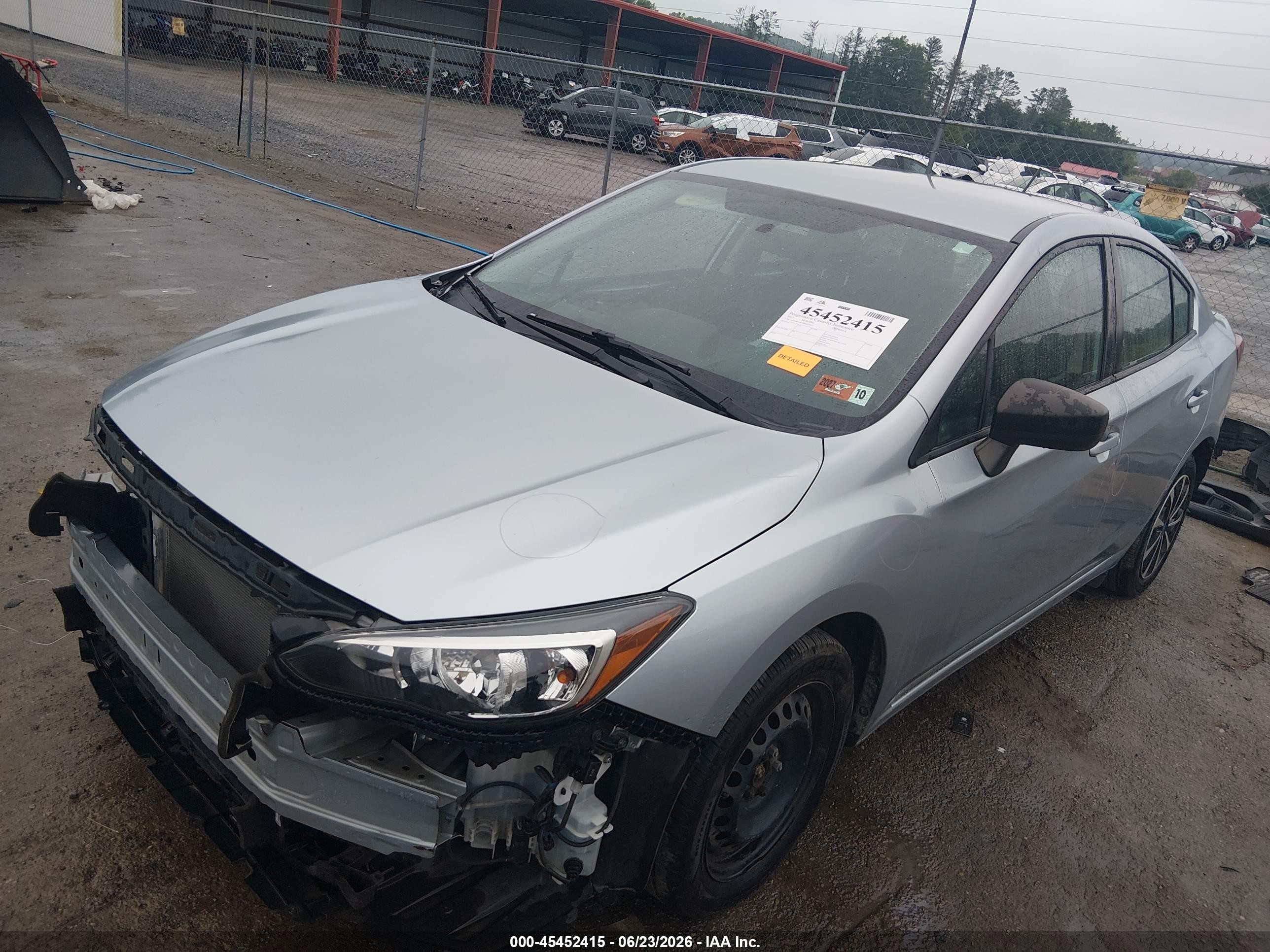 2017 Subaru Impreza 2.0i Silver vin: 4S3GKAA66H3607810