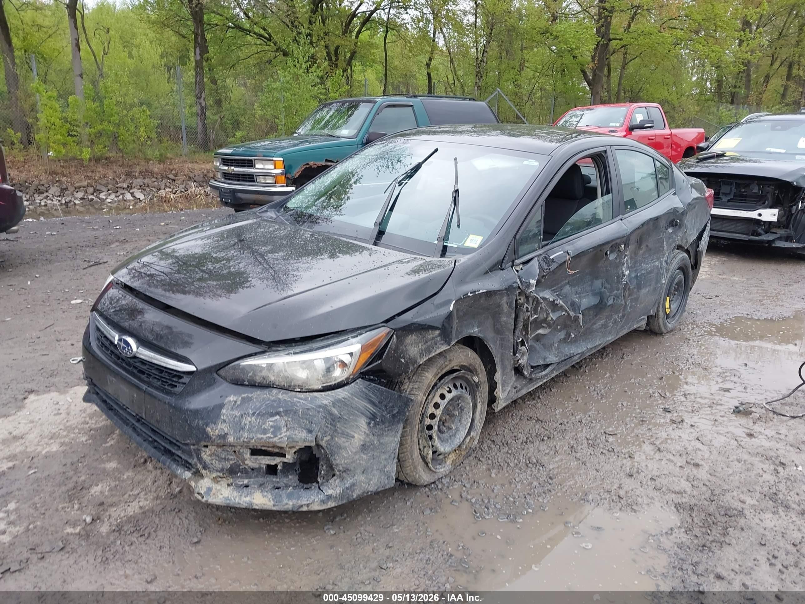 2023 Subaru Impreza Base Black vin: 4S3GKAA69P1601865
