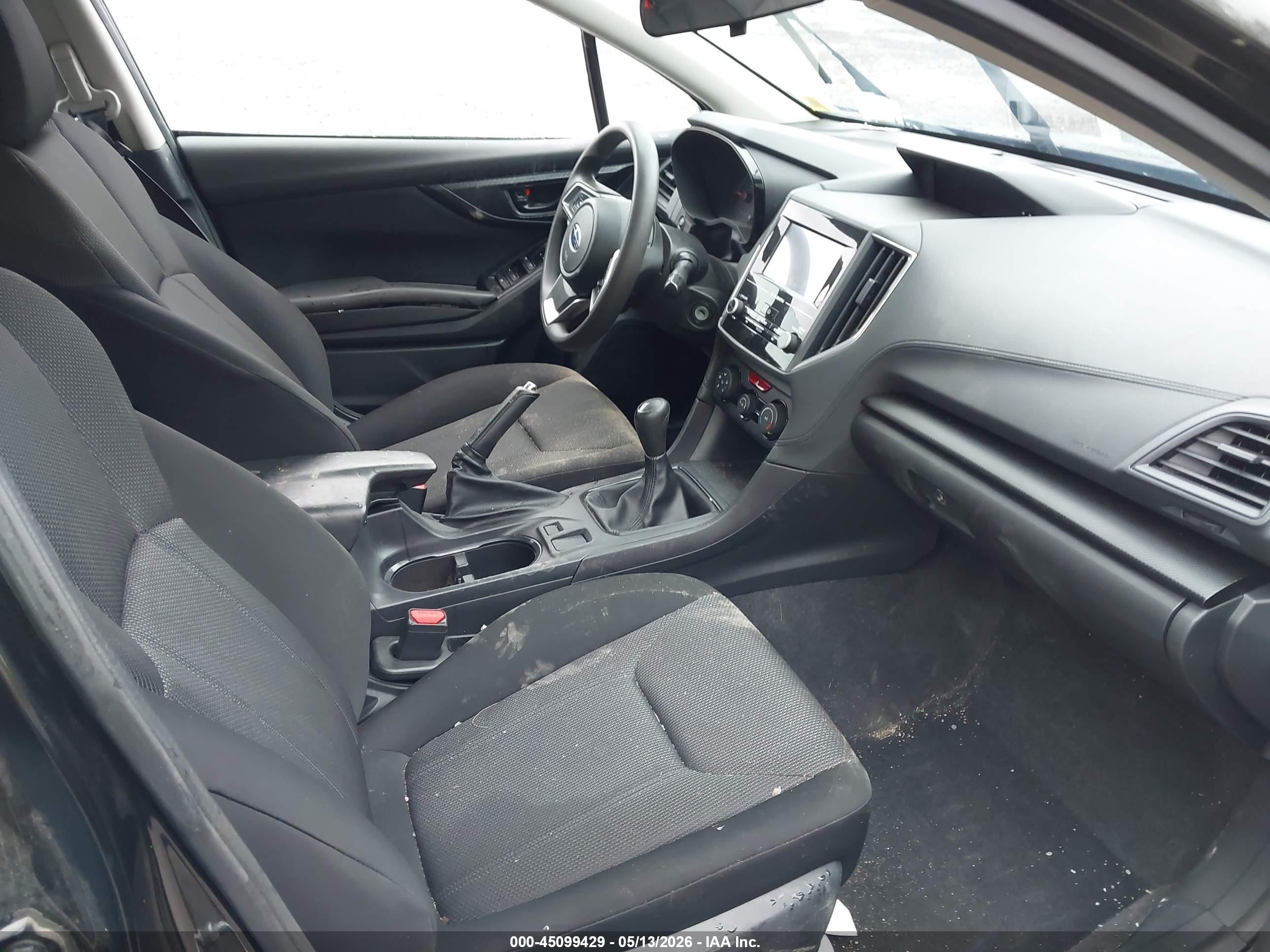2023 Subaru Impreza Base Black vin: 4S3GKAA69P1601865