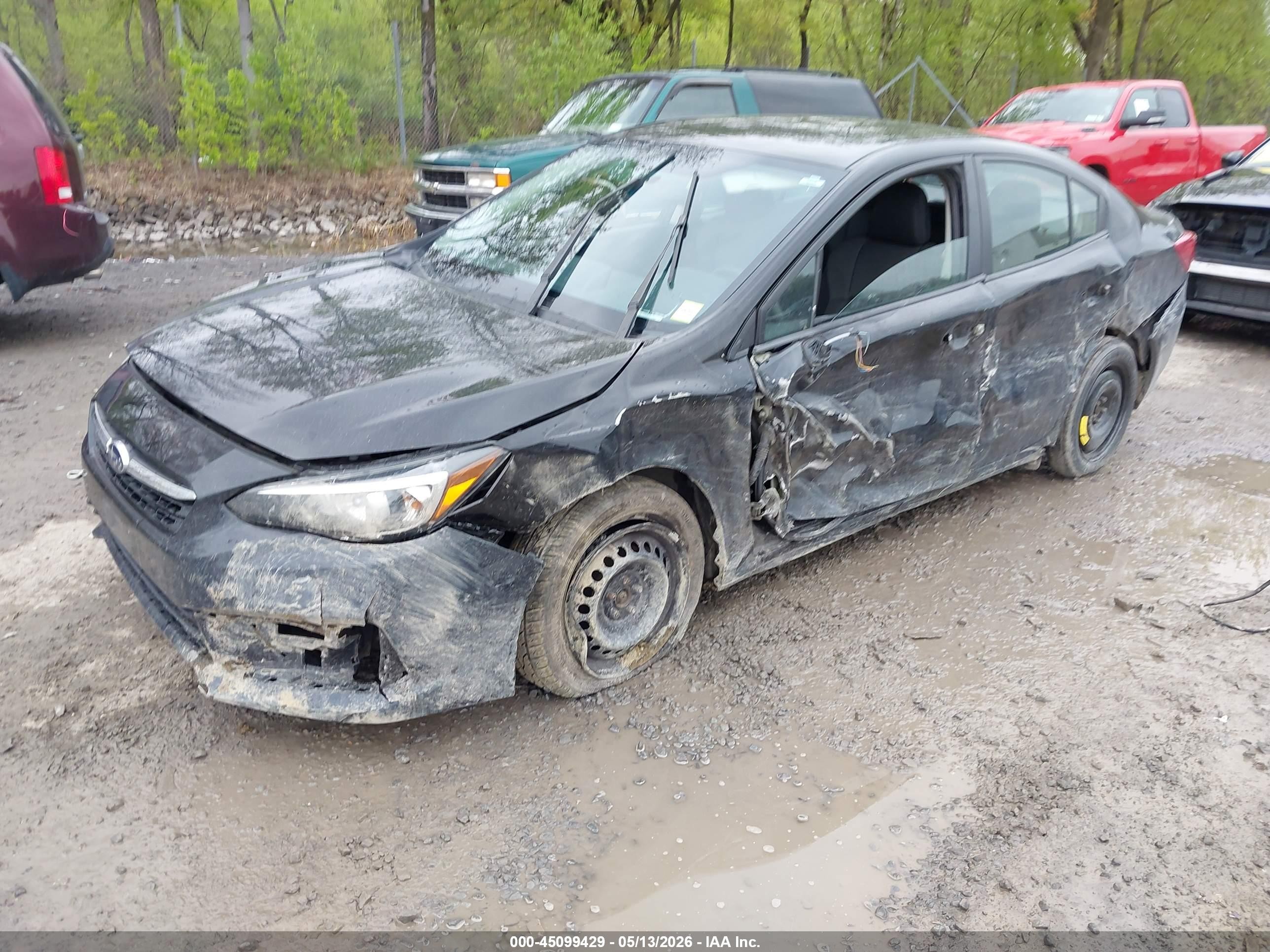 2023 Subaru Impreza Base Black vin: 4S3GKAA69P1601865