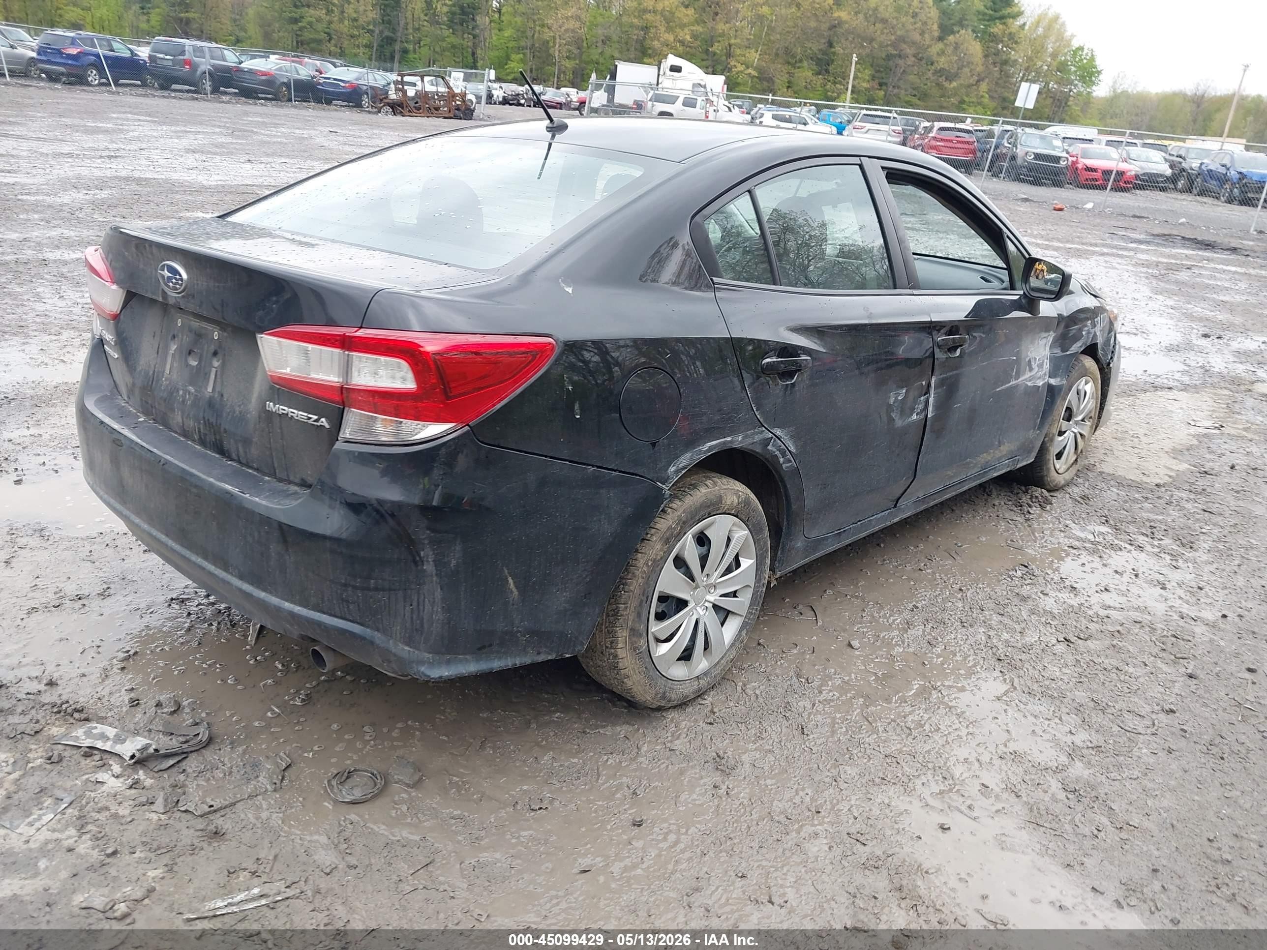 2023 Subaru Impreza Base Black vin: 4S3GKAA69P1601865