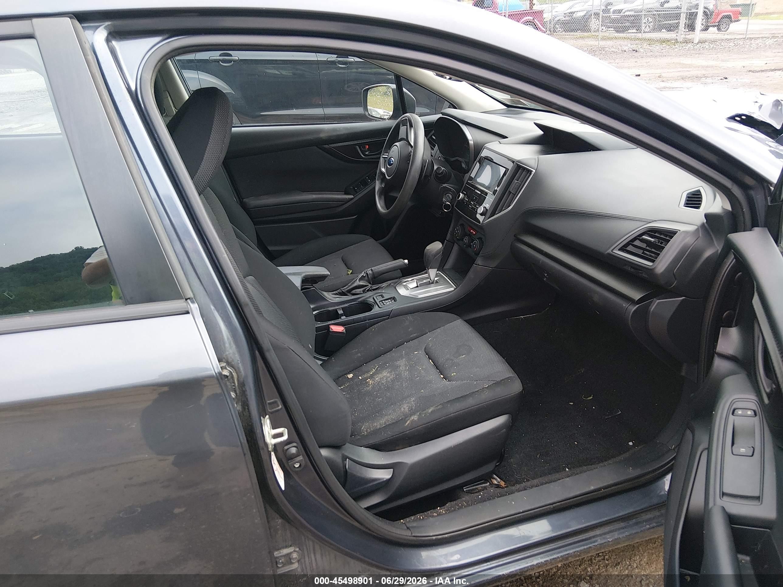 2017 Subaru Impreza 2.0i Premium Gray vin: 4S3GKAB61H3602433
