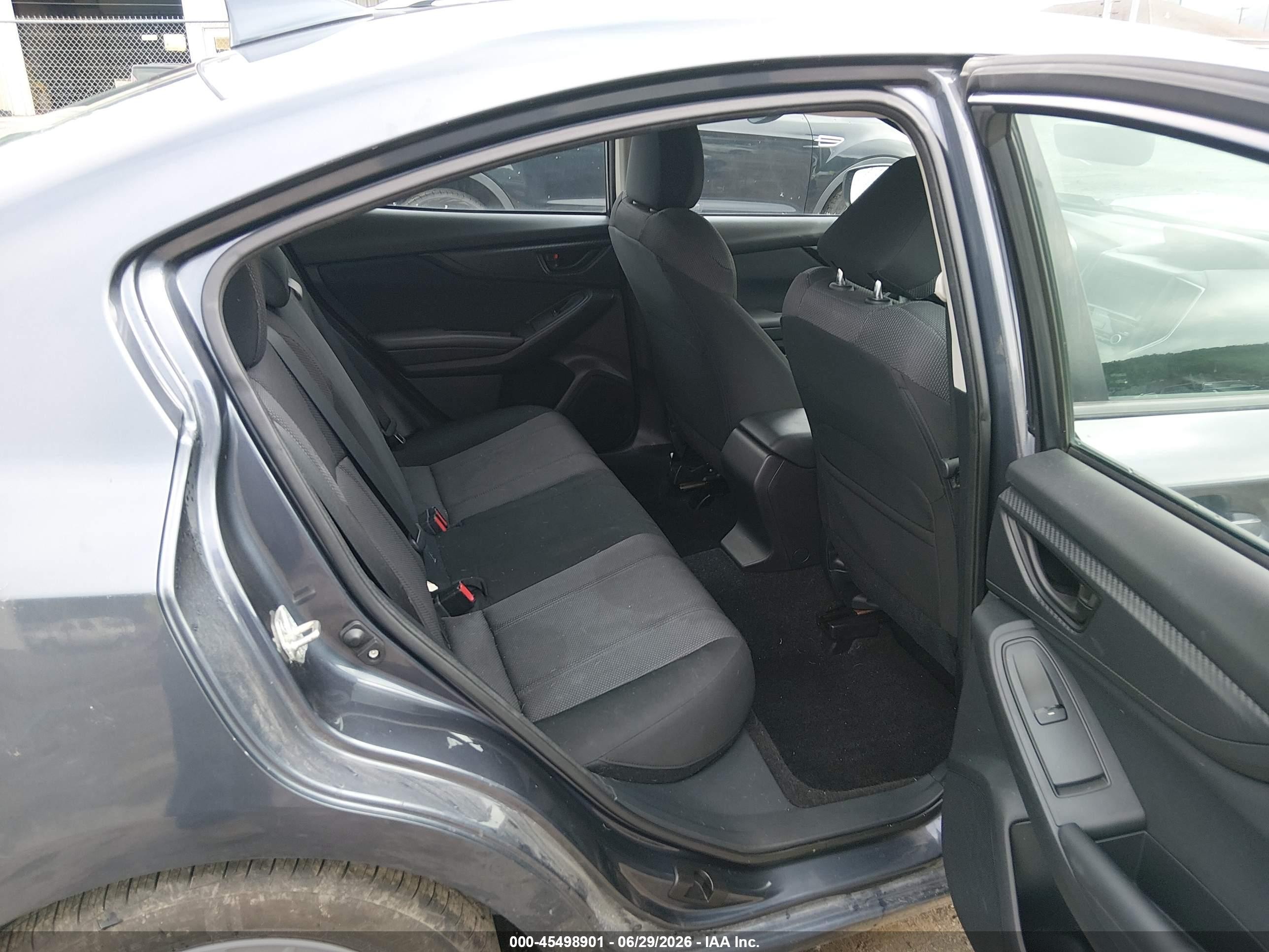 2017 Subaru Impreza 2.0i Premium Gray vin: 4S3GKAB61H3602433
